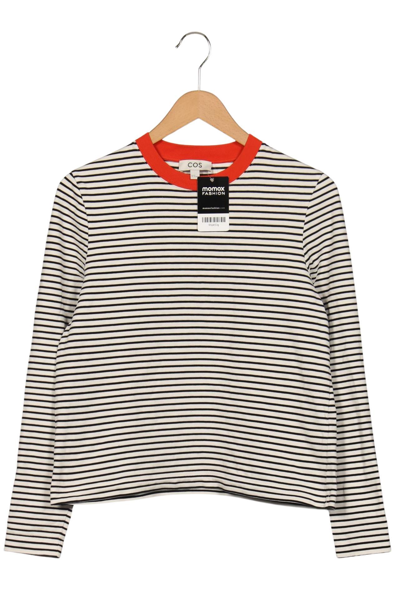 

COS Damen Langarmshirt, schwarz, Gr. 38