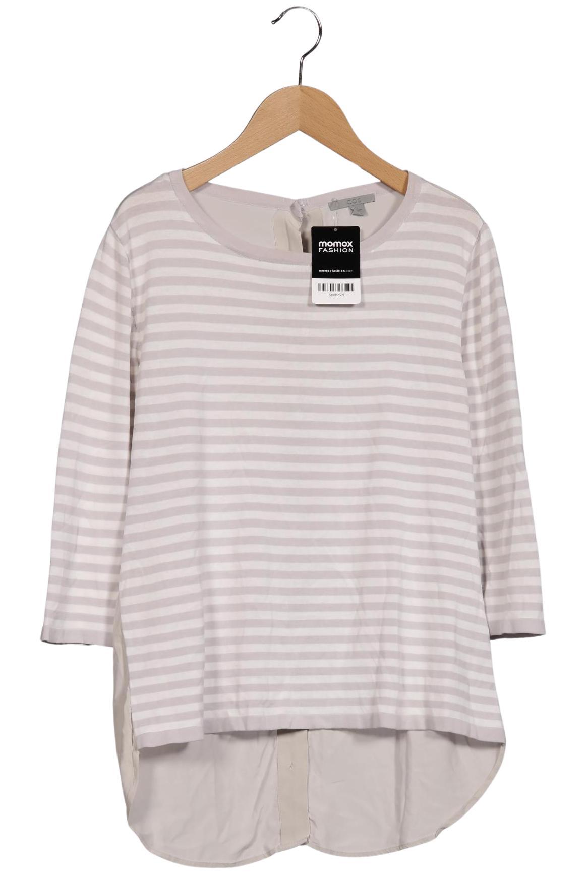 

COS Damen Langarmshirt, grau, Gr. 36