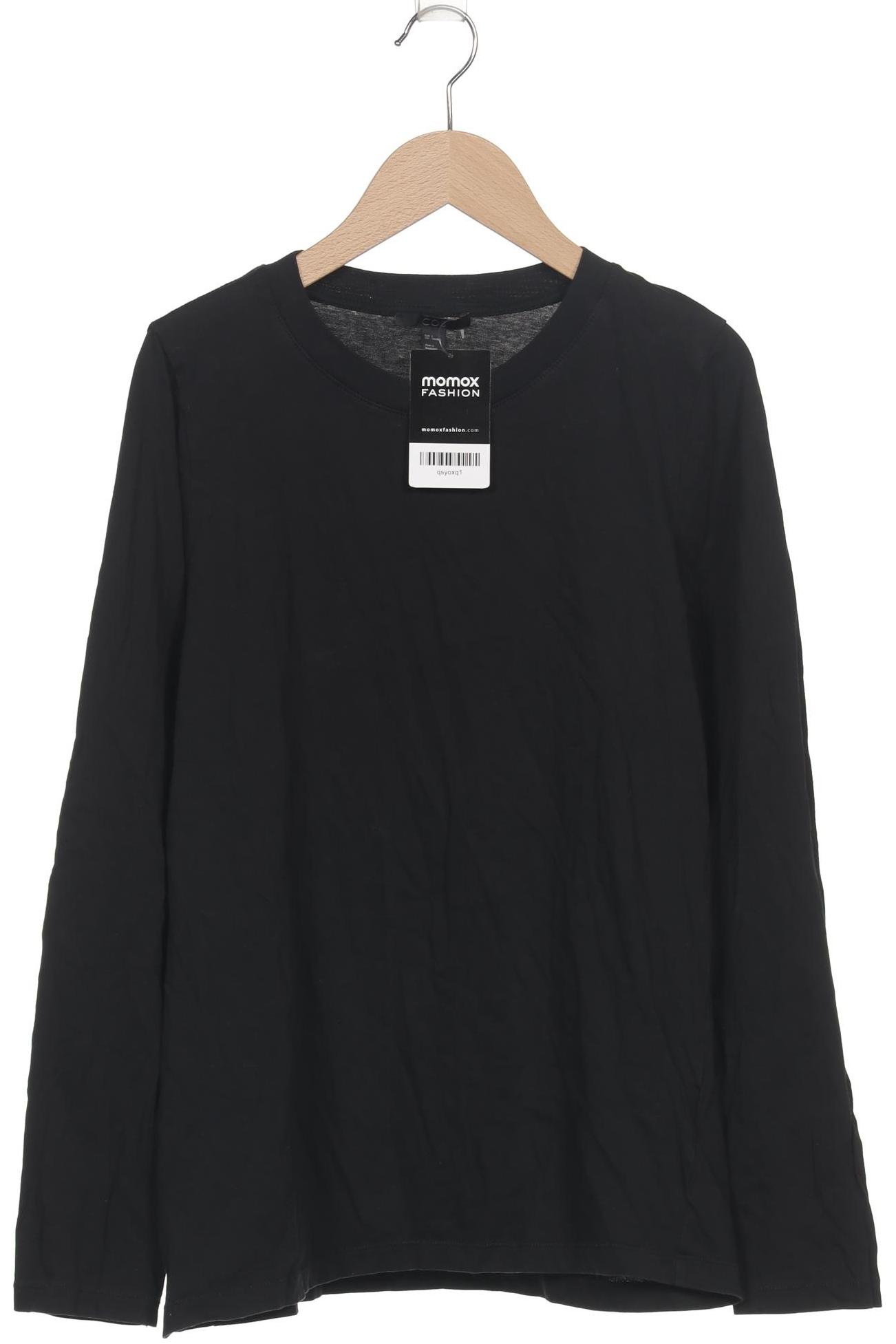 

COS Damen Langarmshirt, schwarz, Gr. 36