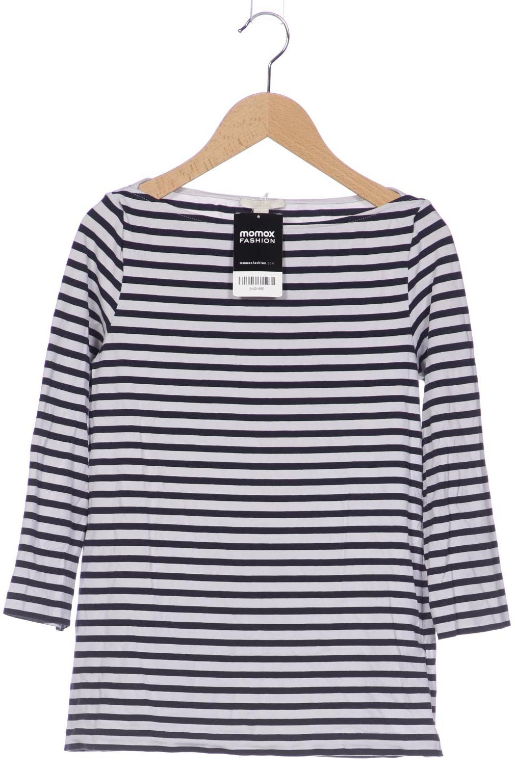 

COS Damen Langarmshirt, marineblau, Gr. 36