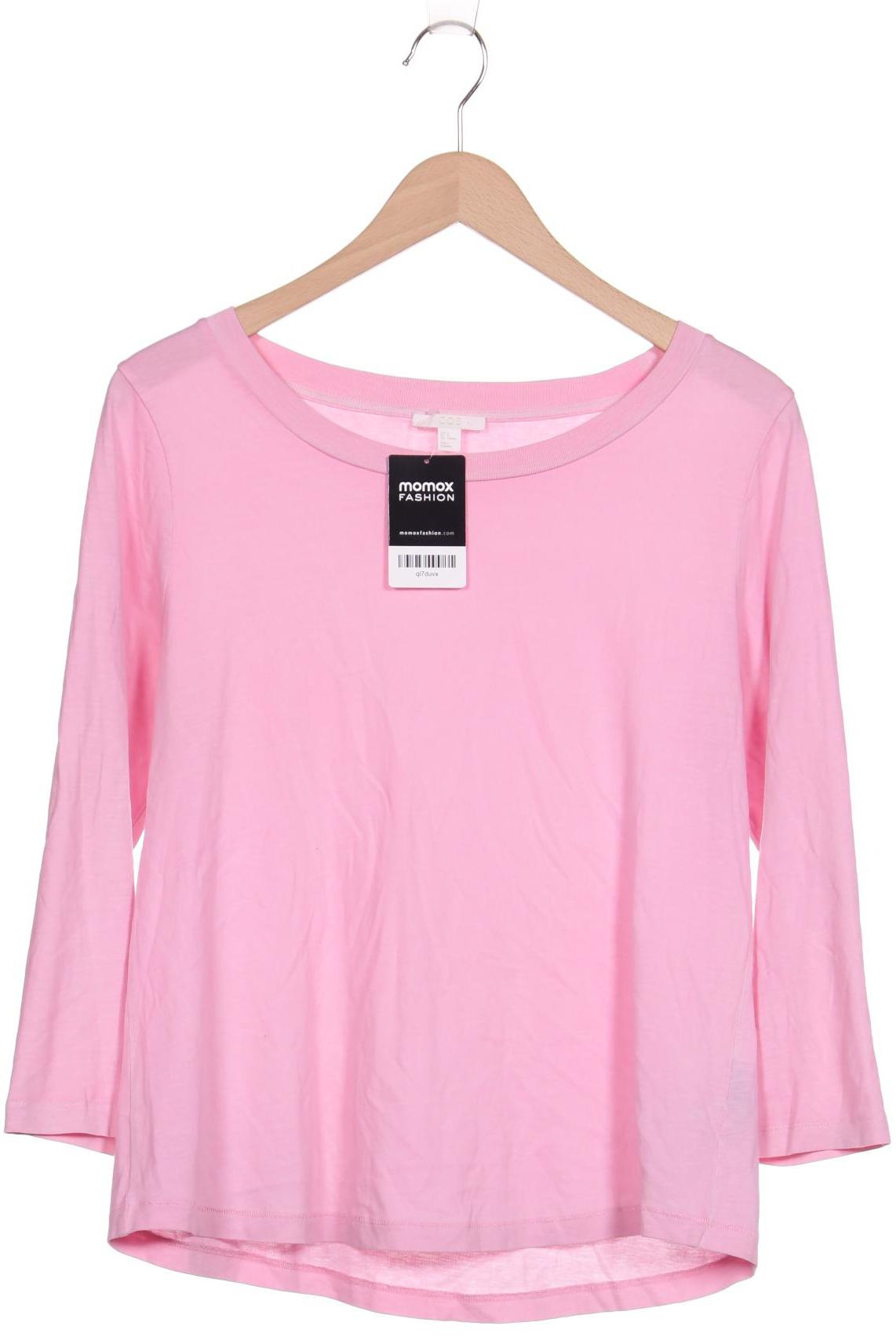

COS Damen Langarmshirt, pink, Gr. 38