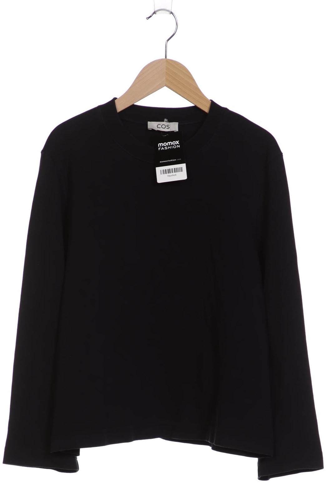 

COS Damen Langarmshirt, schwarz, Gr. 42