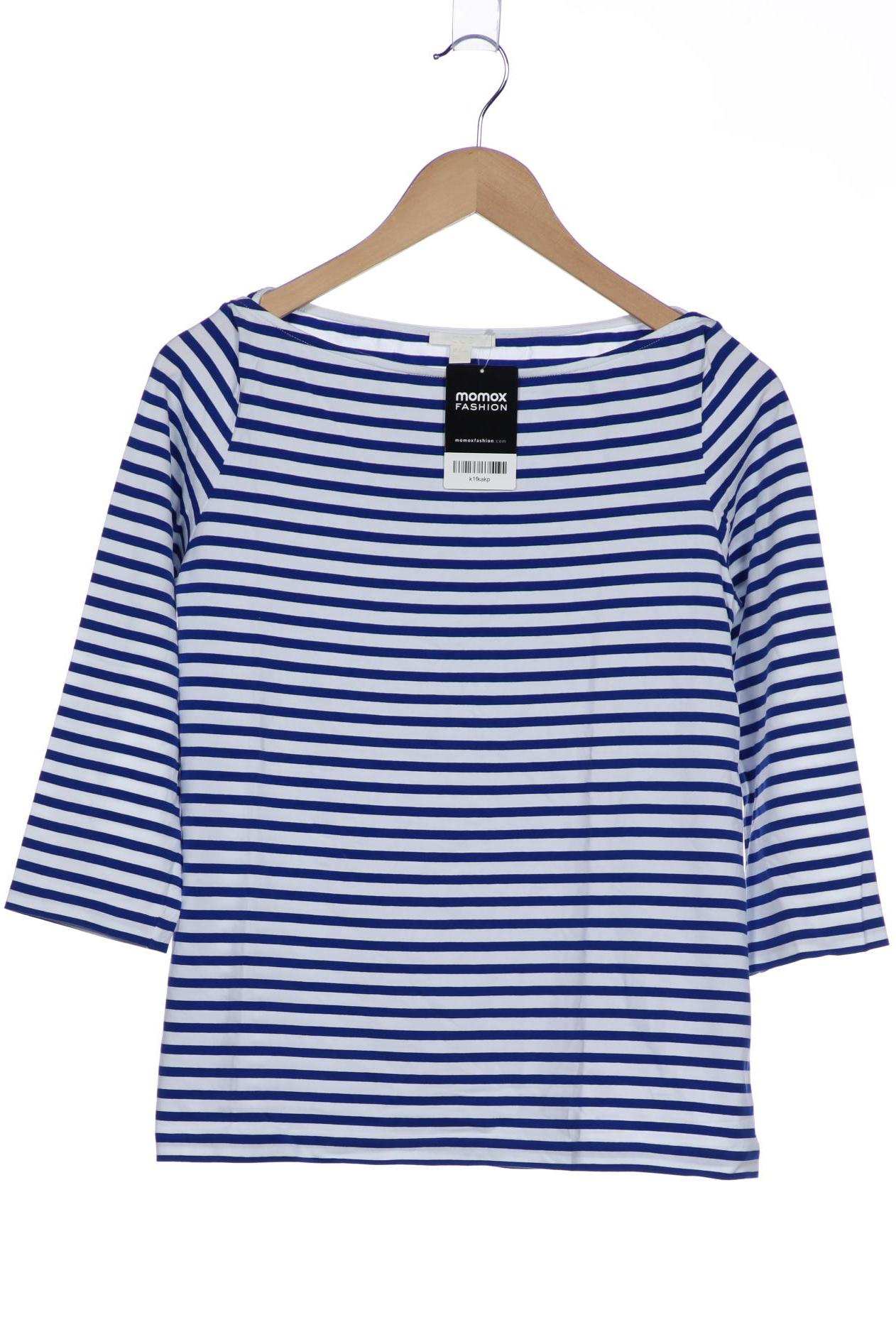 

COS Damen Langarmshirt, marineblau, Gr. 38