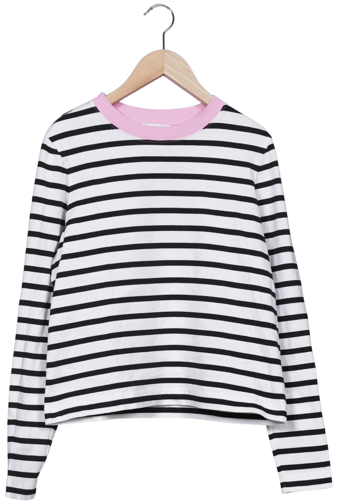 

COS Damen Langarmshirt, weiß, Gr. 36