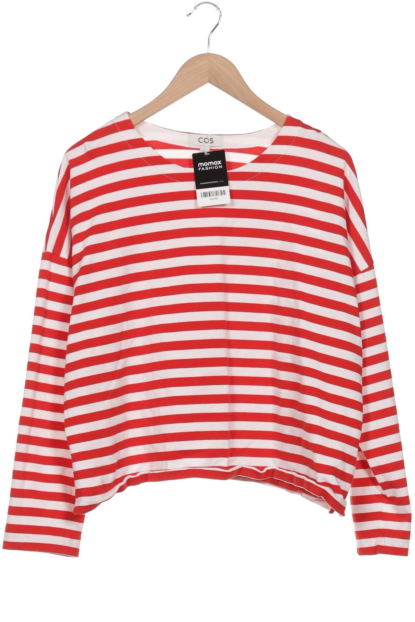 

COS Damen Langarmshirt, rot, Gr. 38