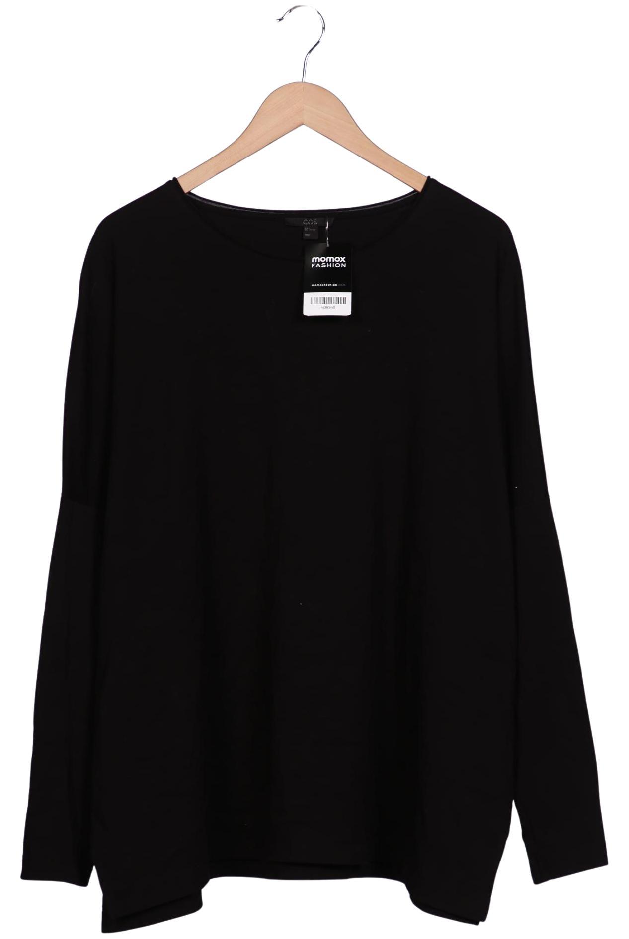 

COS Damen Langarmshirt, schwarz, Gr. 42