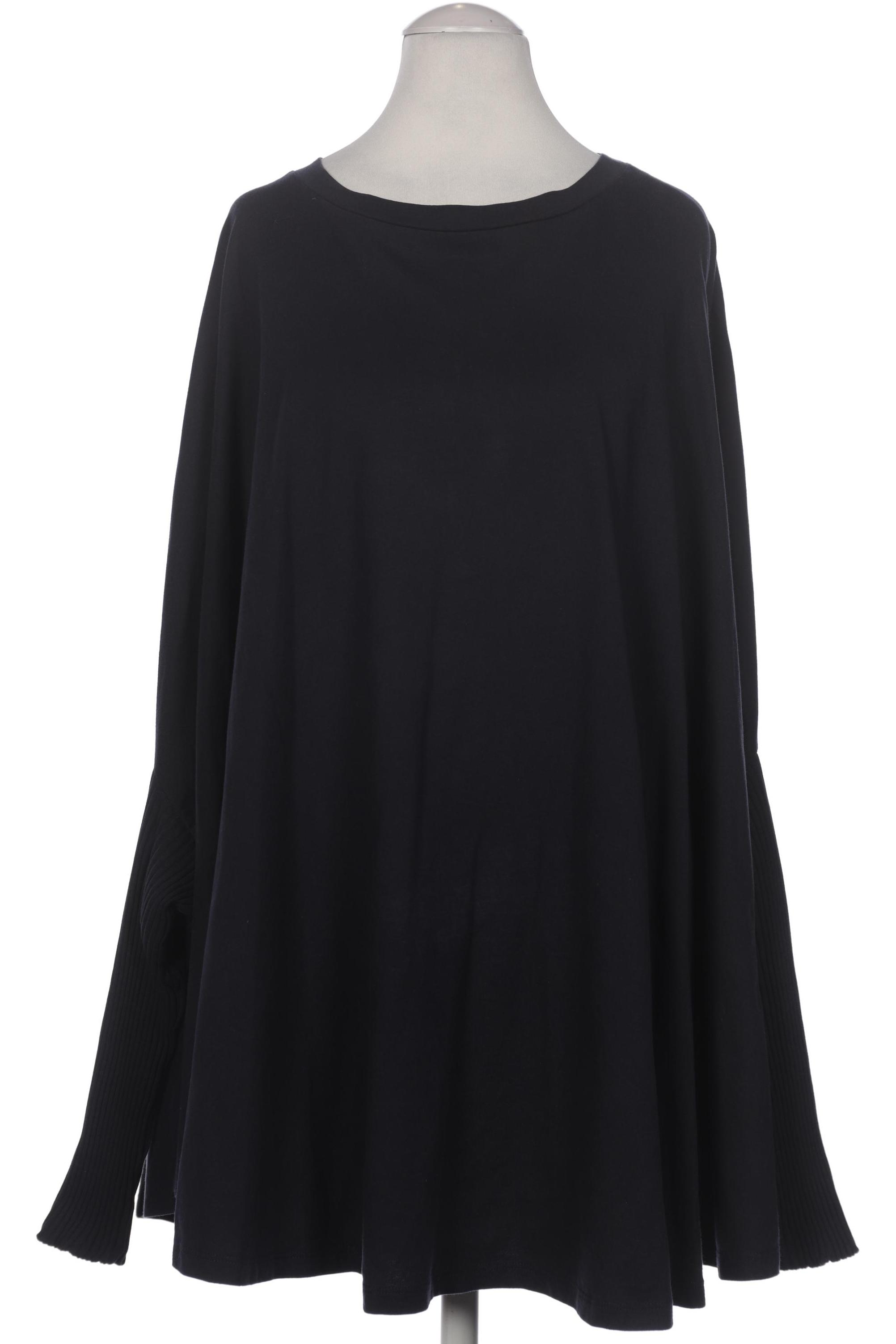 

COS Damen Langarmshirt, marineblau, Gr. 36