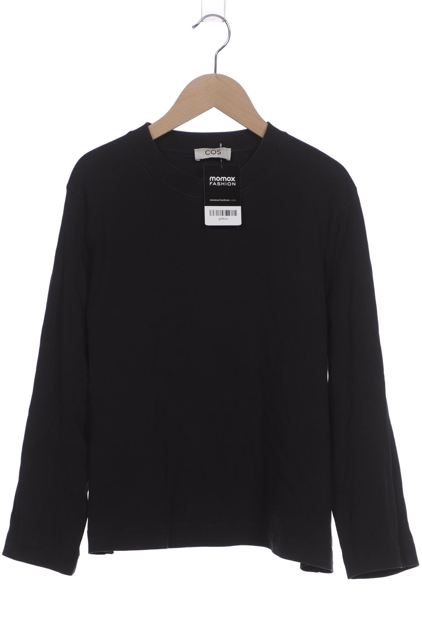 

COS Damen Langarmshirt, schwarz, Gr. 42