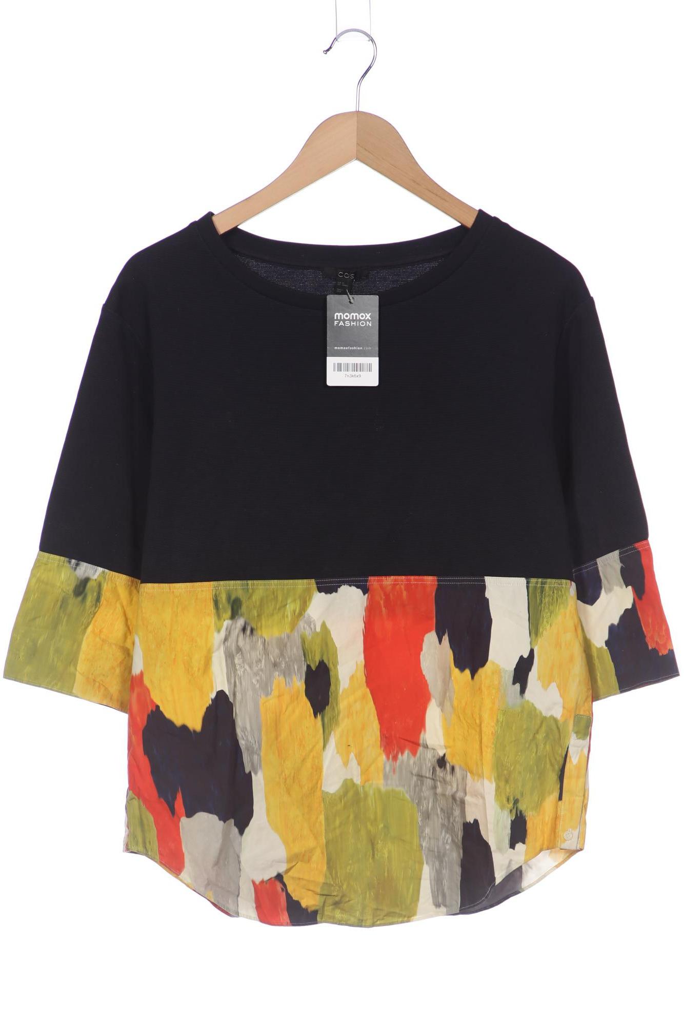 

COS Damen Langarmshirt, schwarz, Gr. 34