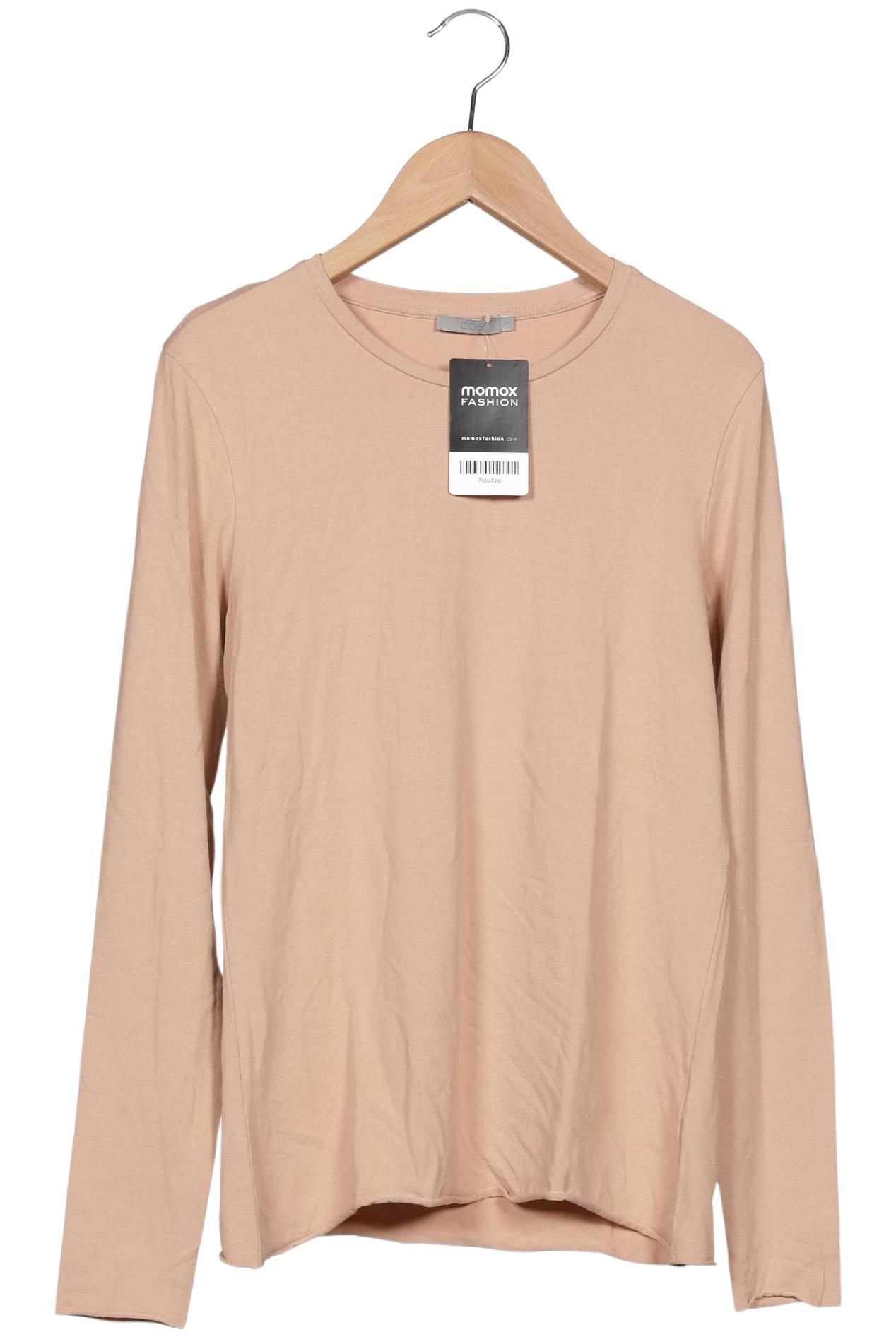 

COS Damen Langarmshirt, beige, Gr. 36