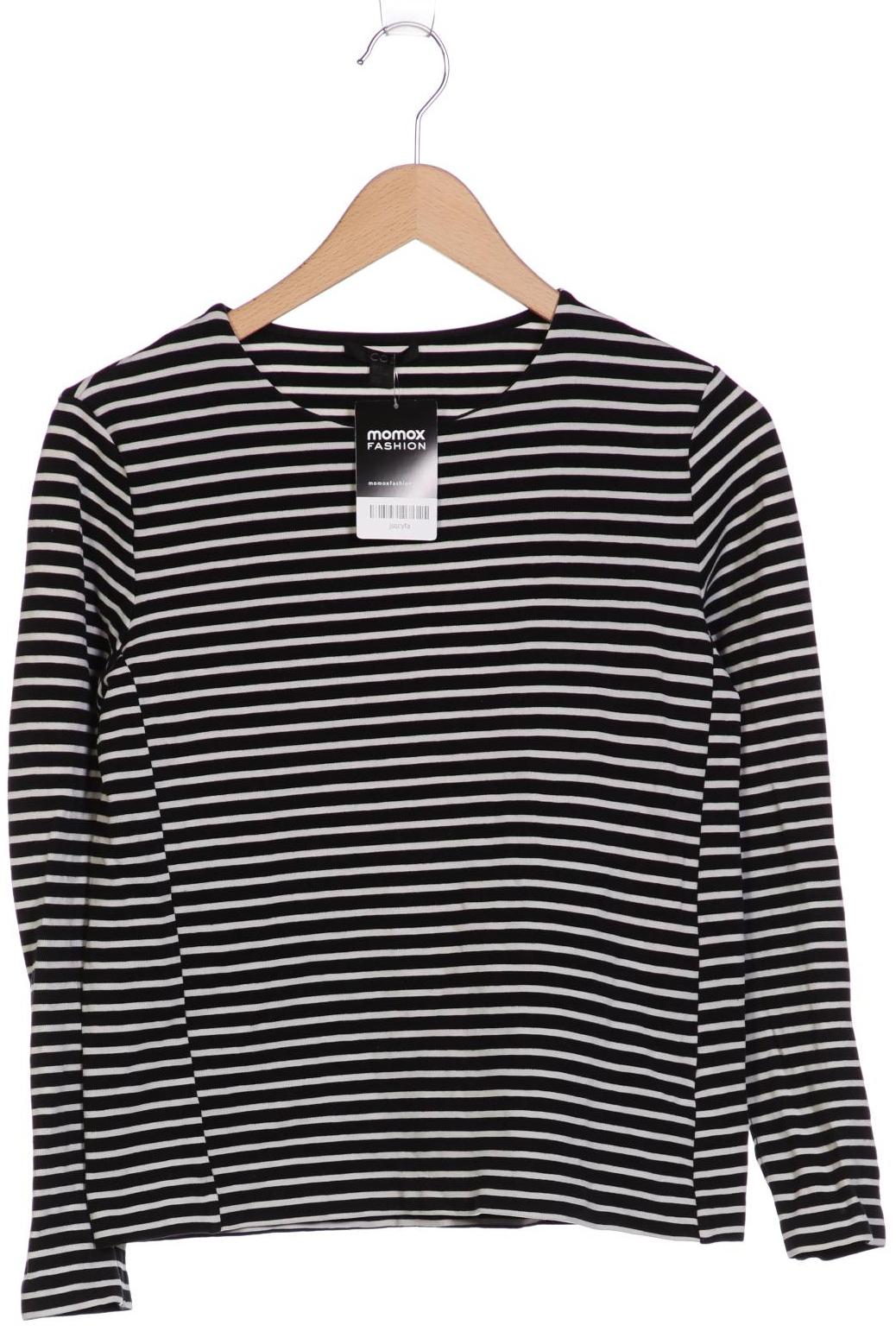 

COS Damen Langarmshirt, schwarz, Gr. 36