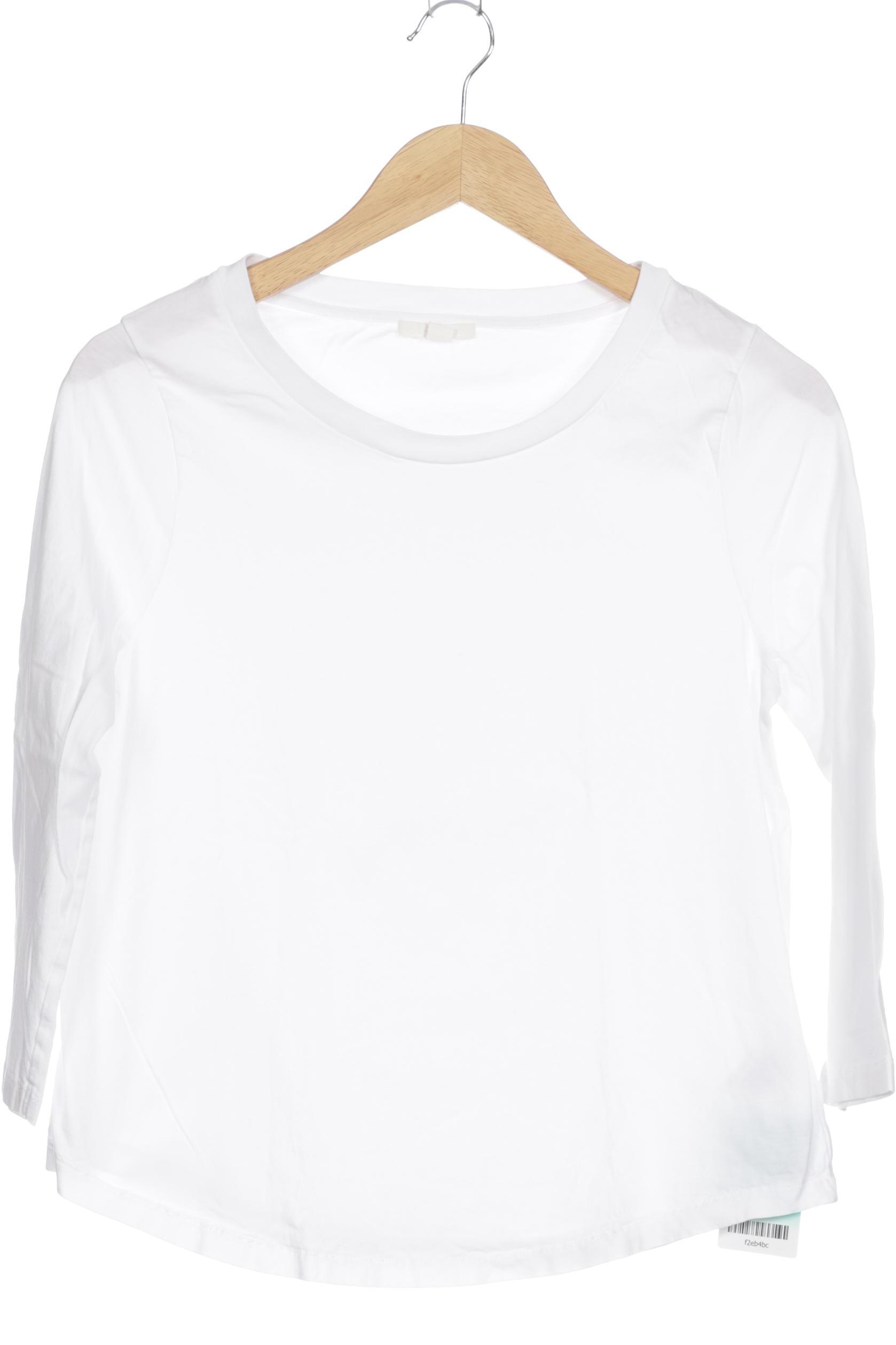 

COS Damen Langarmshirt, weiß, Gr. 38