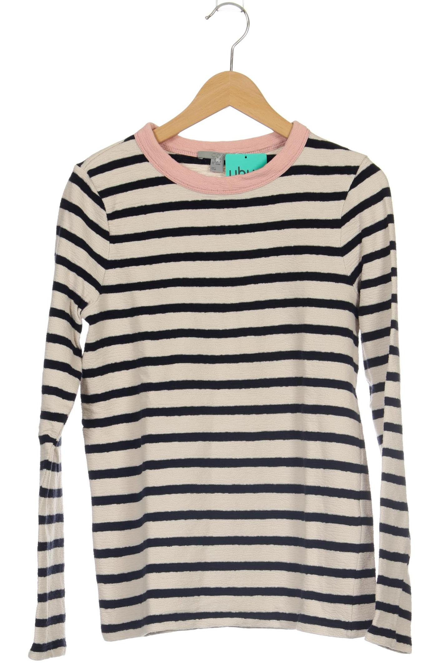 

COS Damen Langarmshirt, beige, Gr. 34