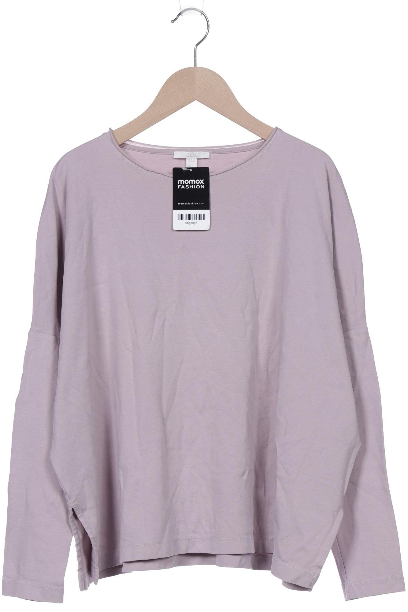 

COS Damen Langarmshirt, pink, Gr. 34
