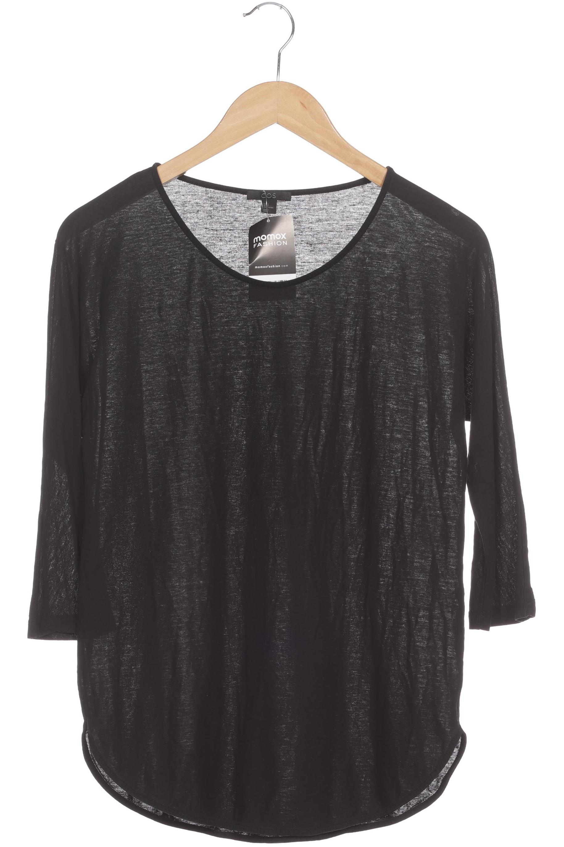 

COS Damen Langarmshirt, schwarz, Gr. 36