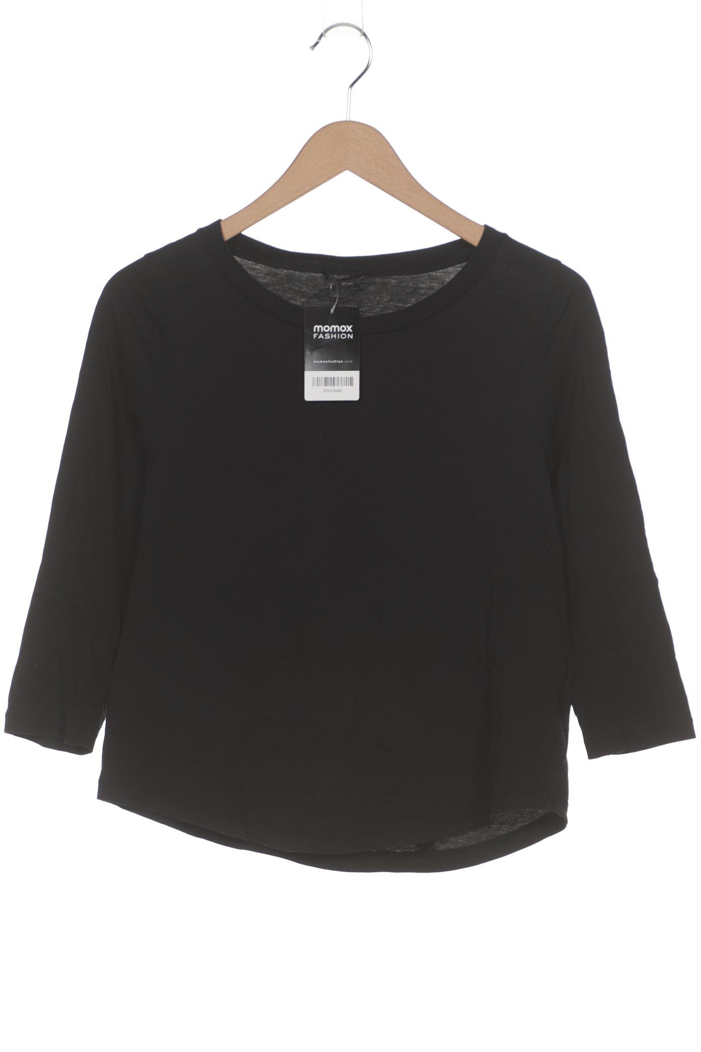 

COS Damen Langarmshirt, schwarz, Gr. 36