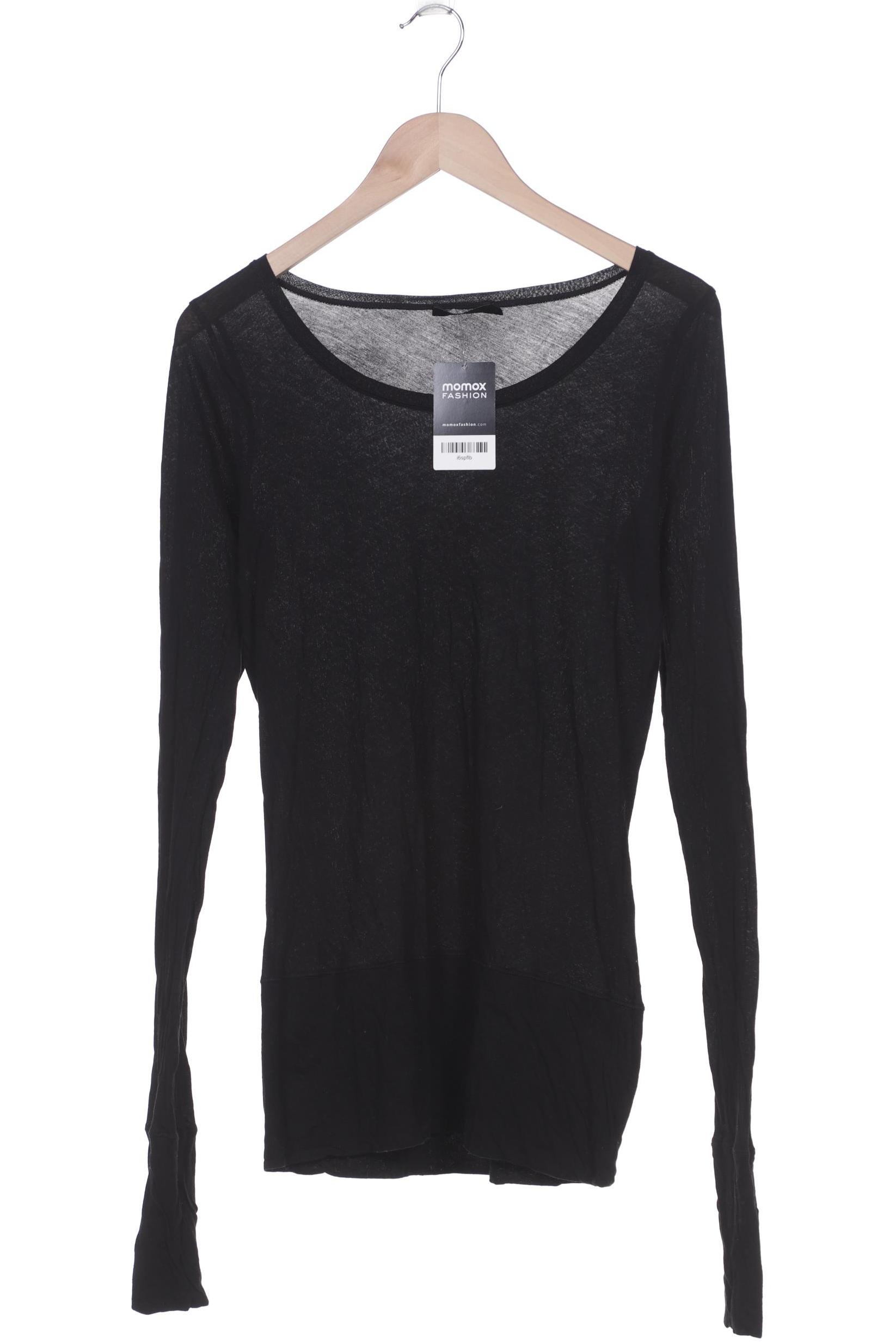 

COS Damen Langarmshirt, schwarz, Gr. 38
