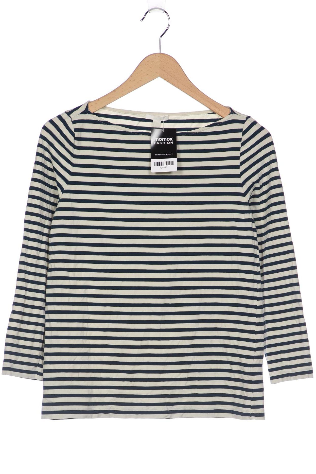 

COS Damen Langarmshirt, marineblau, Gr. 38