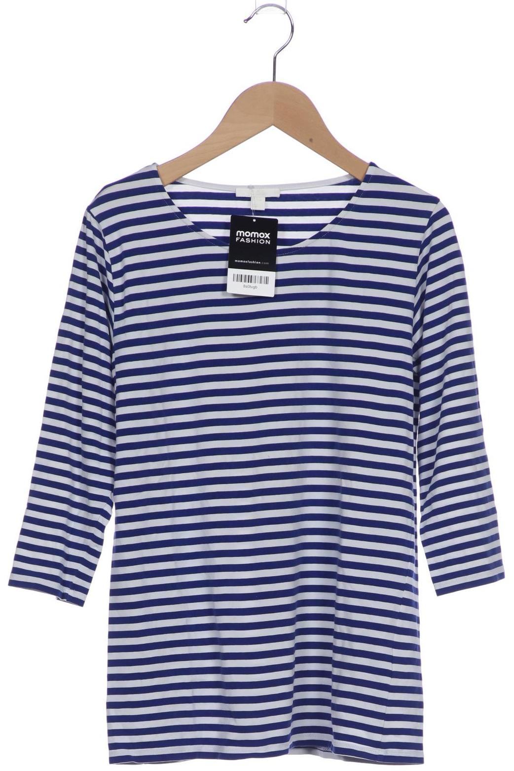 

COS Damen Langarmshirt, blau, Gr. 38