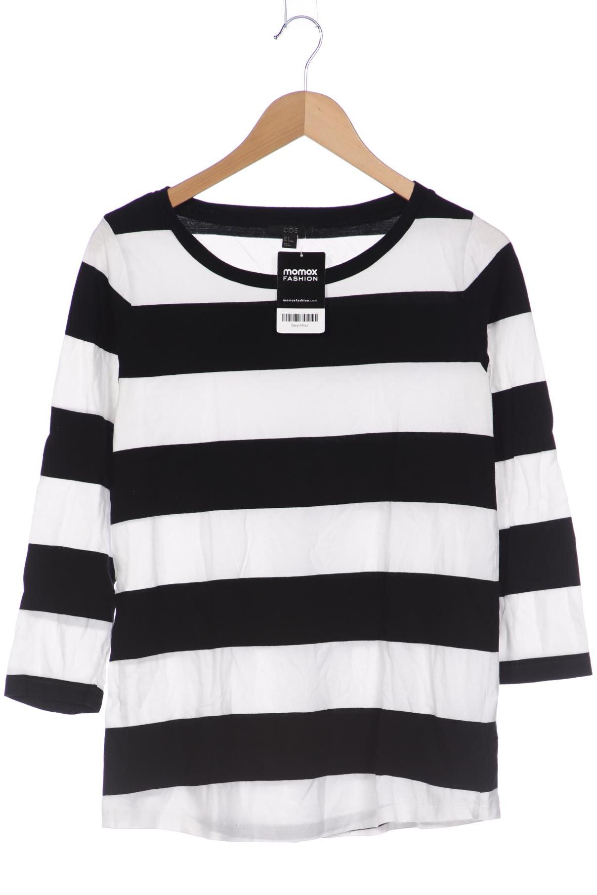 

COS Damen Langarmshirt, weiß, Gr. 36