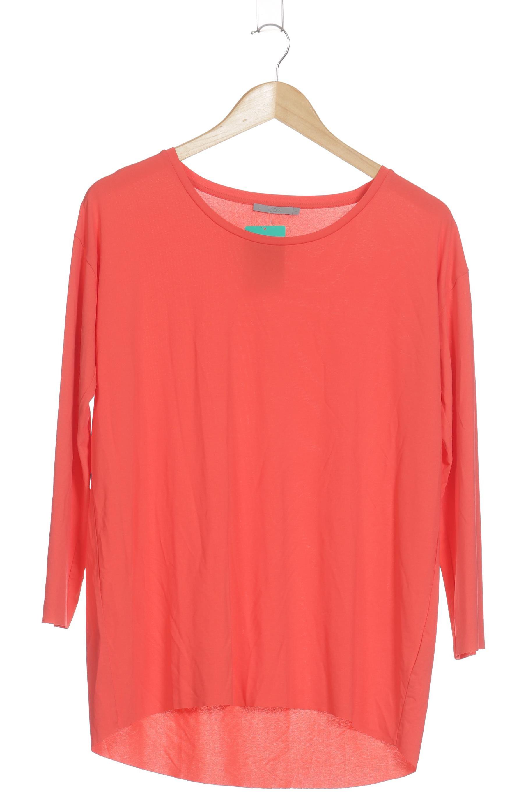 

COS Damen Langarmshirt, orange, Gr. 36
