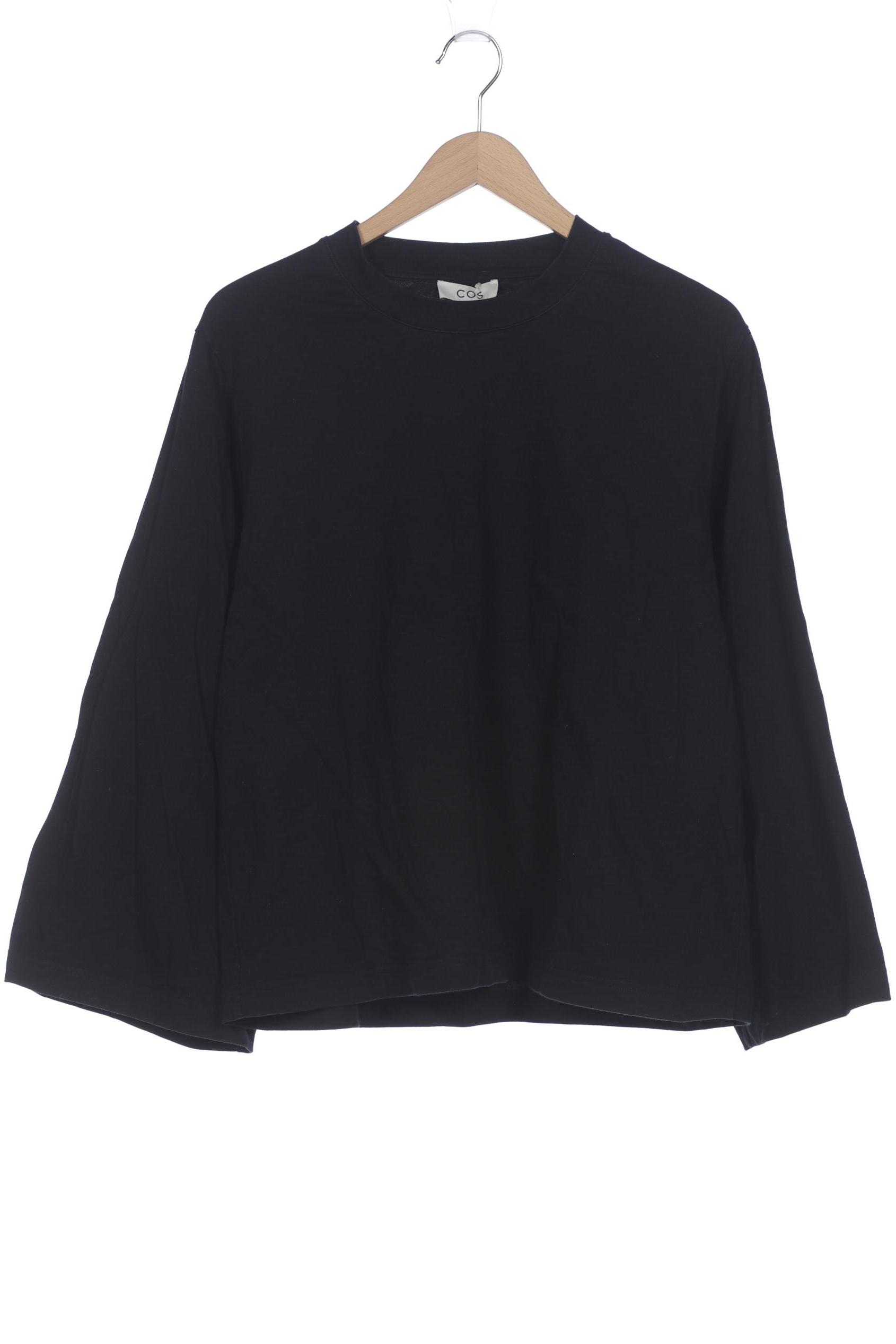 

COS Damen Langarmshirt, schwarz, Gr. 42
