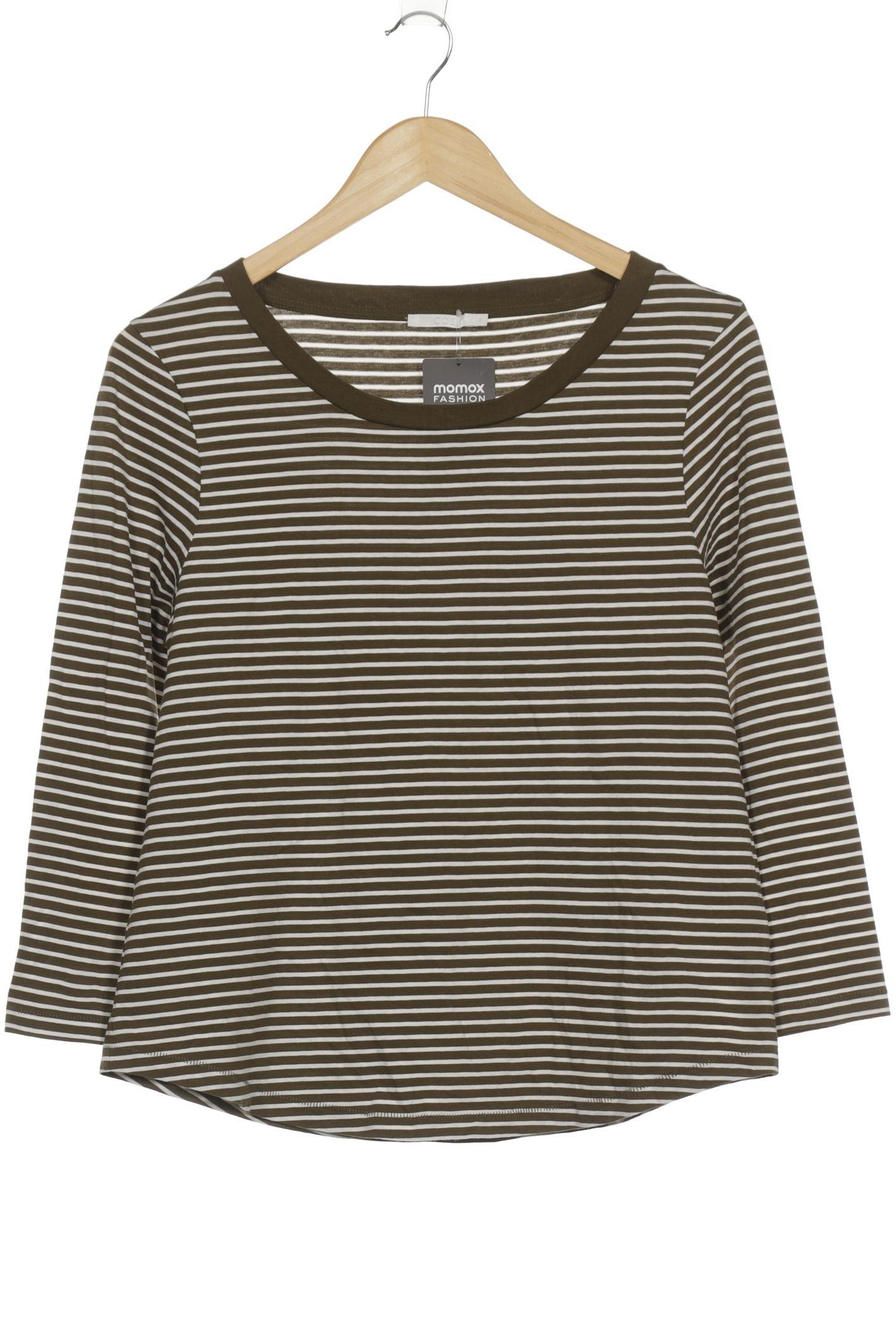 

COS Damen Langarmshirt, grün, Gr. 38