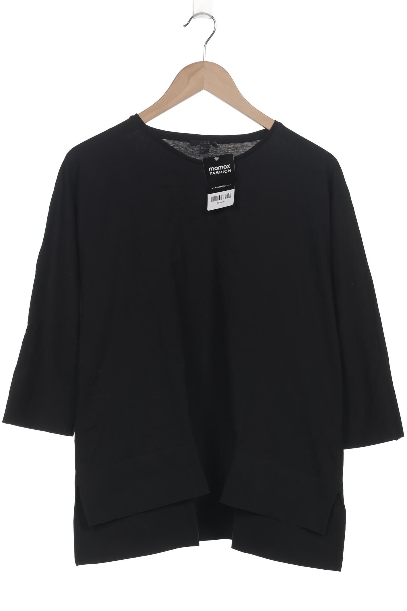 

COS Damen Langarmshirt, schwarz, Gr. 36
