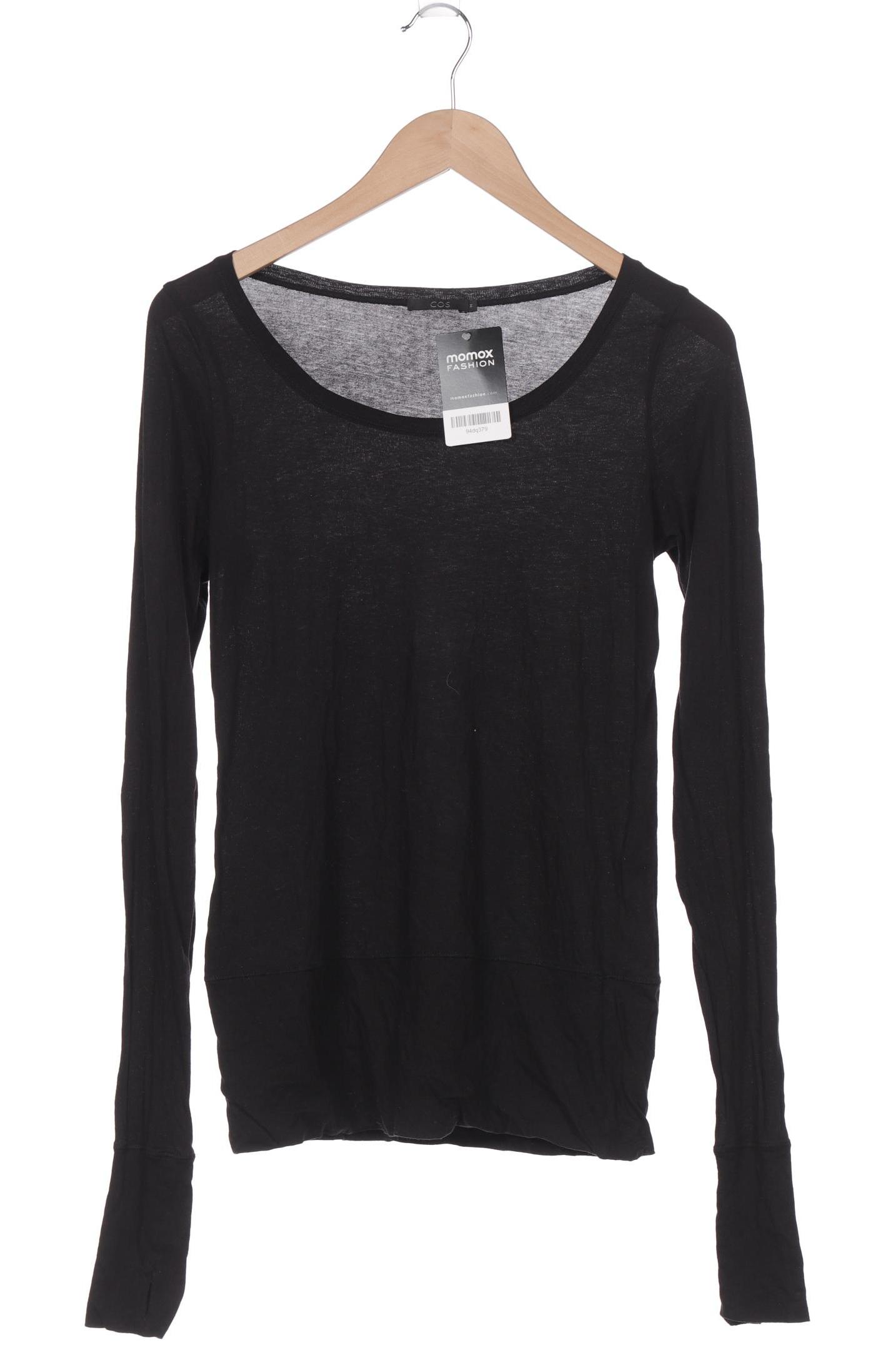 

COS Damen Langarmshirt, schwarz