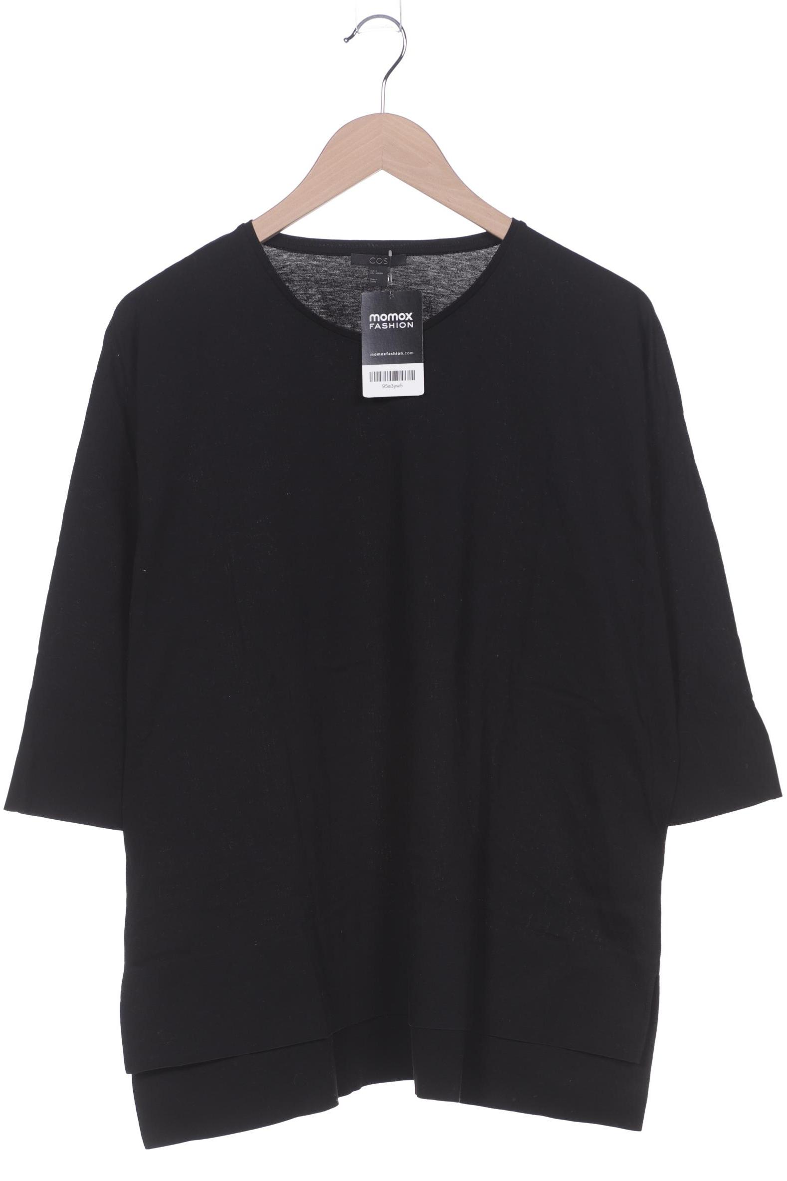 

COS Damen Langarmshirt, schwarz, Gr. 36