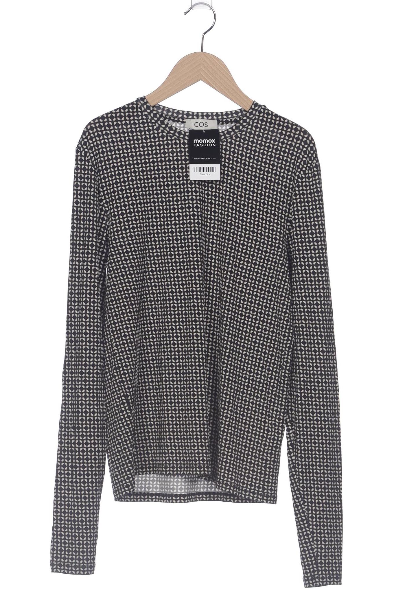 

COS Damen Langarmshirt, schwarz, Gr. 42