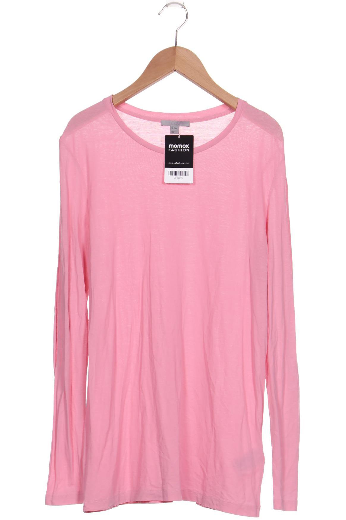 

COS Damen Langarmshirt, pink, Gr. 38