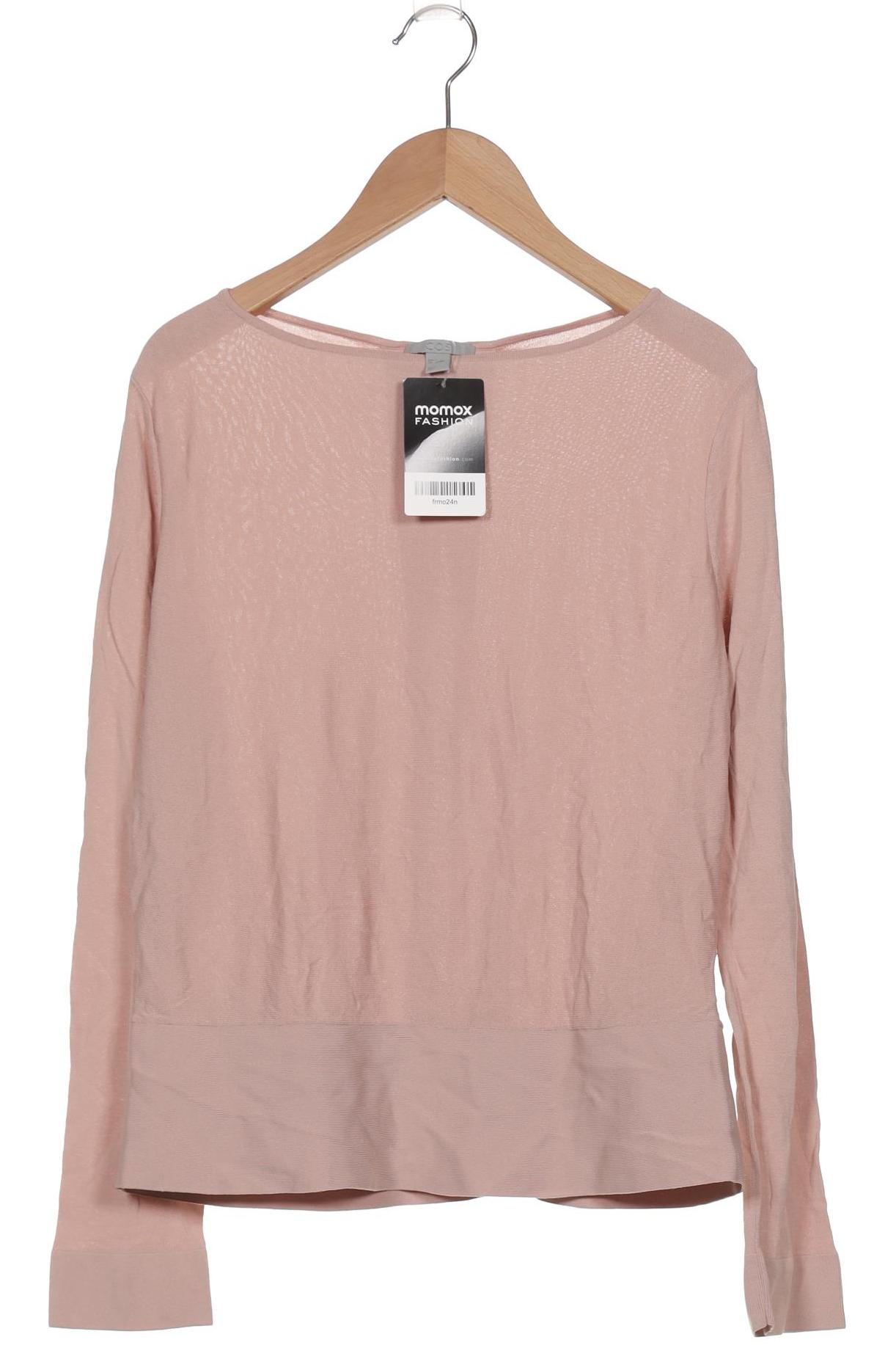 

COS Damen Langarmshirt, pink, Gr. 36