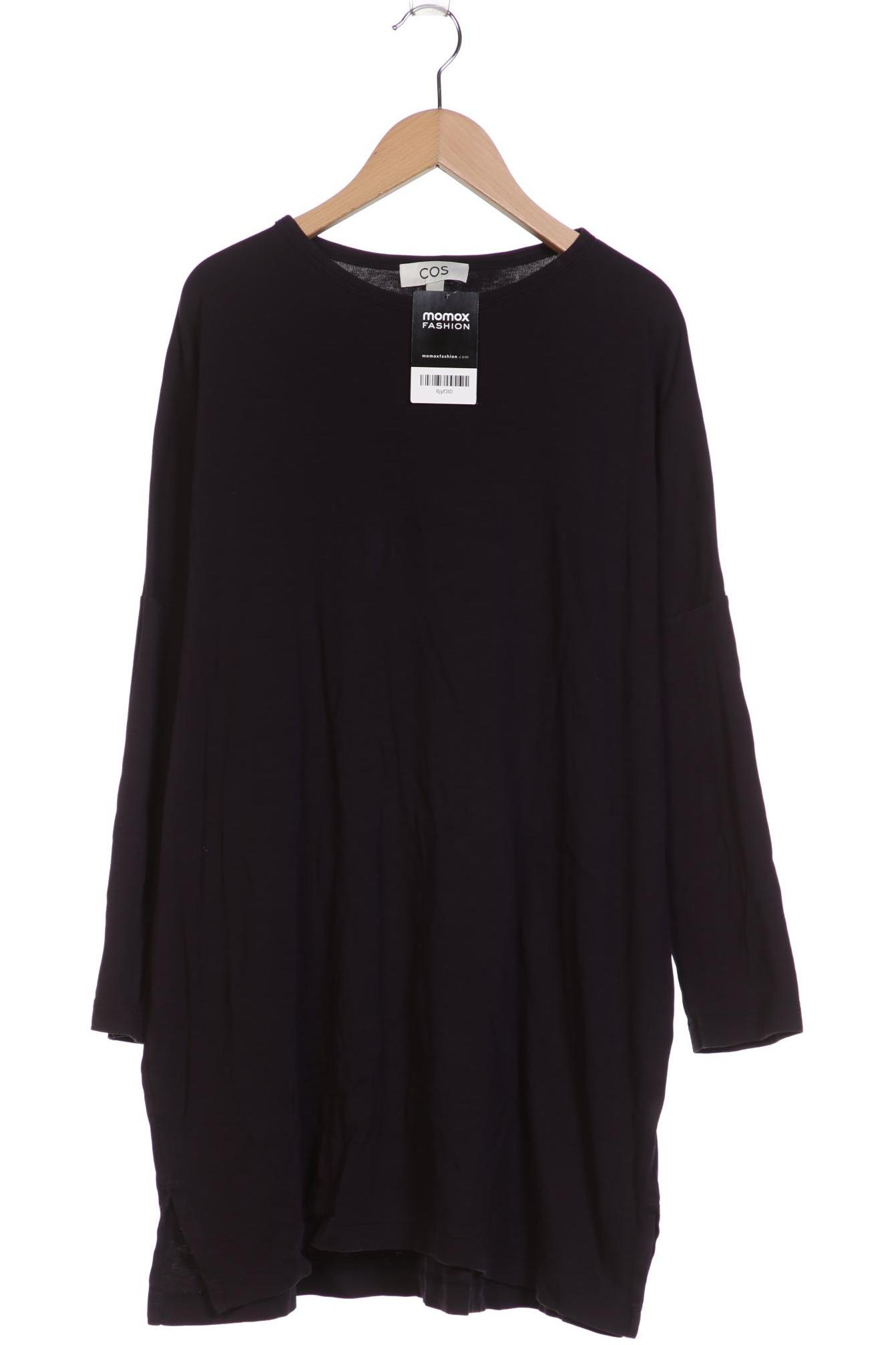 

COS Damen Langarmshirt, marineblau, Gr. 34