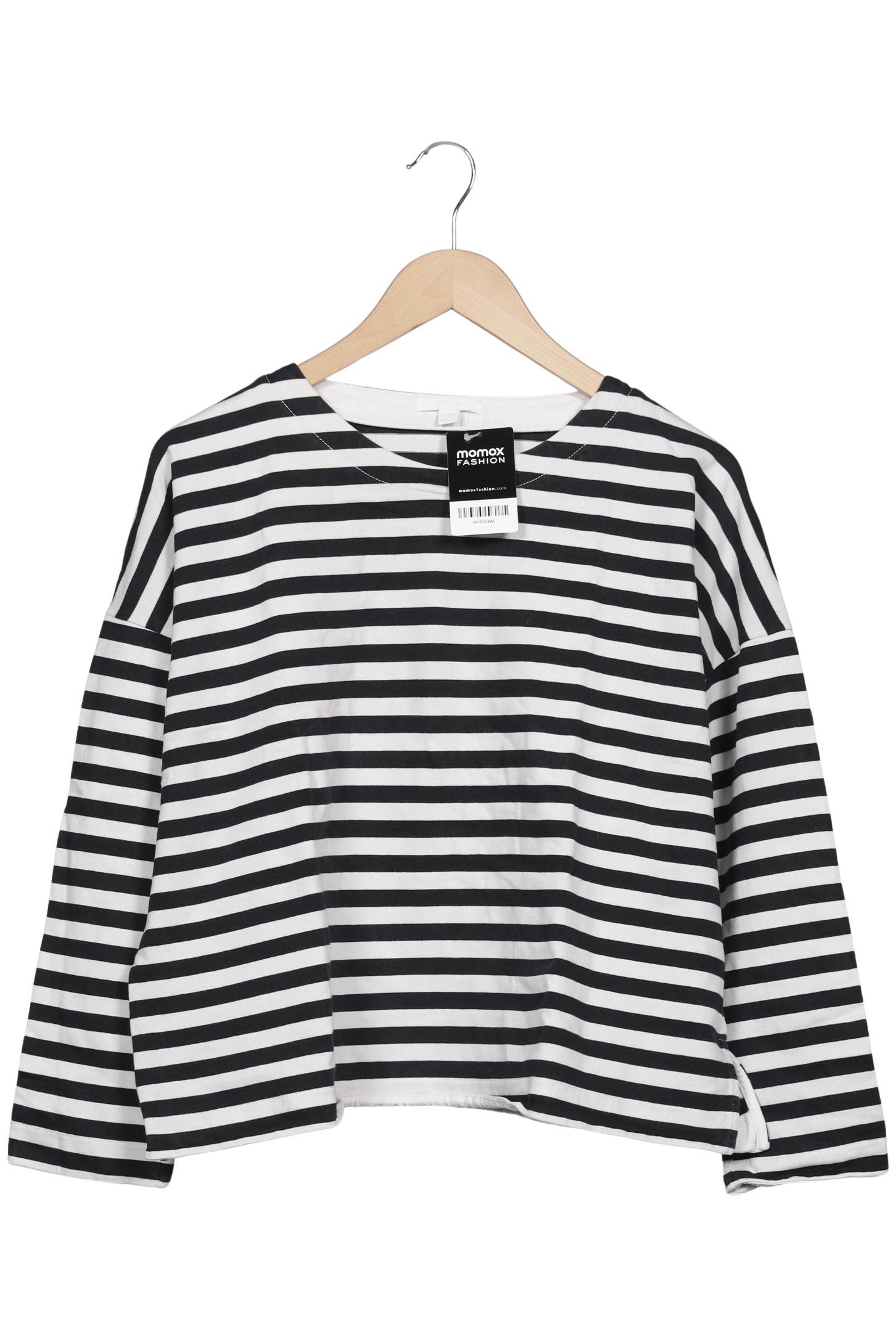 

COS Damen Langarmshirt, schwarz, Gr. 38