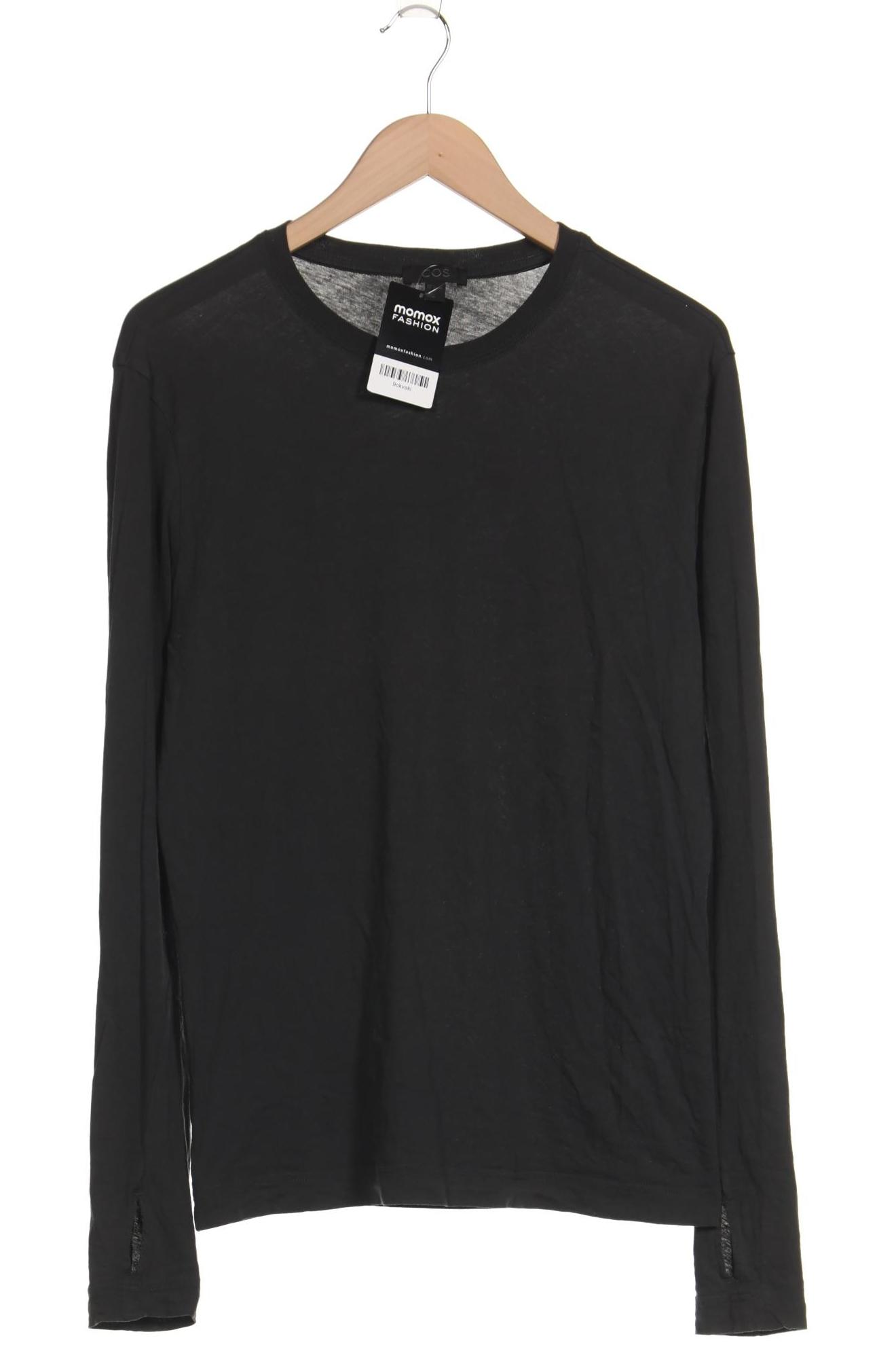 

COS Damen Langarmshirt, grün, Gr. 38