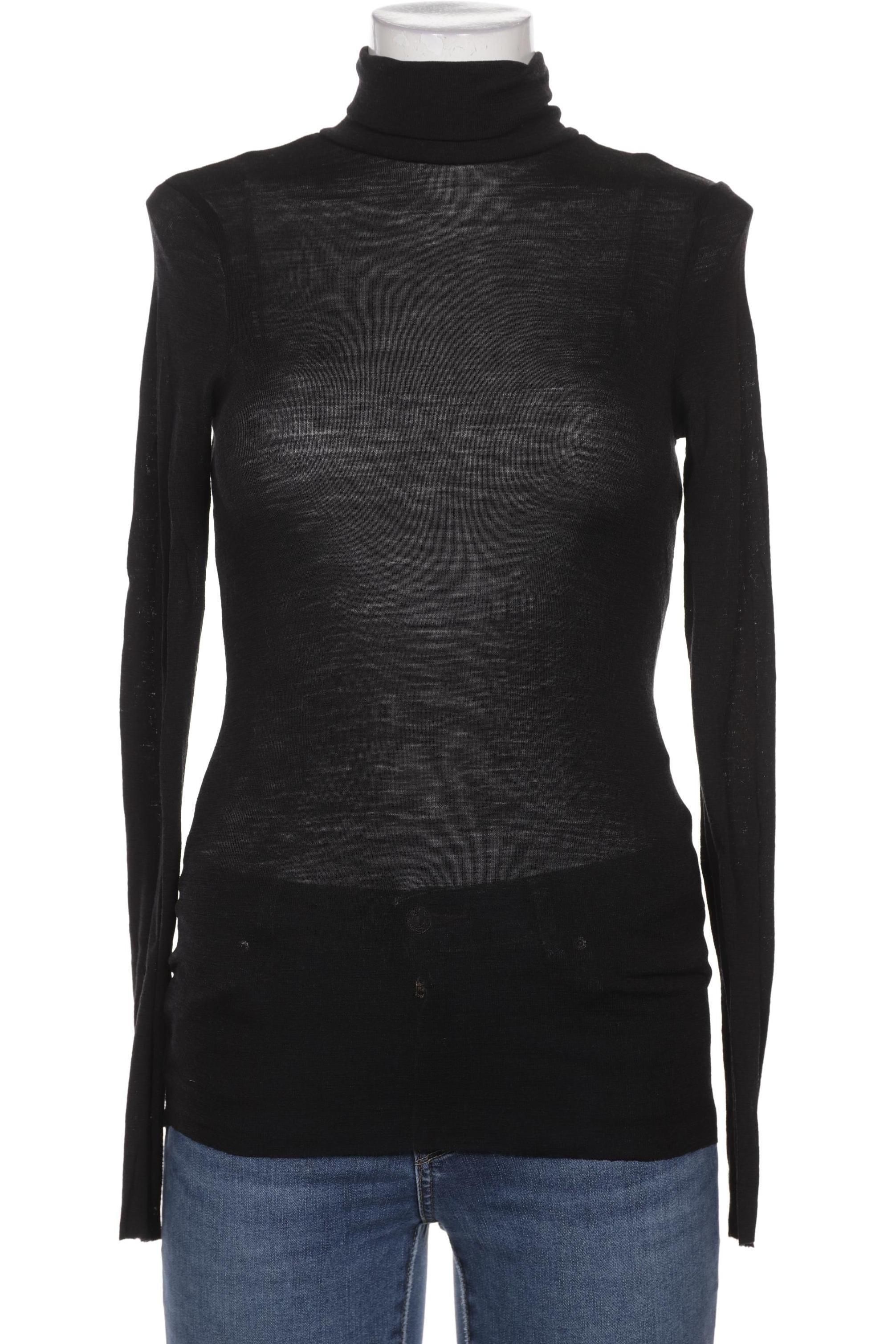 

COS Damen Langarmshirt, schwarz, Gr. 38