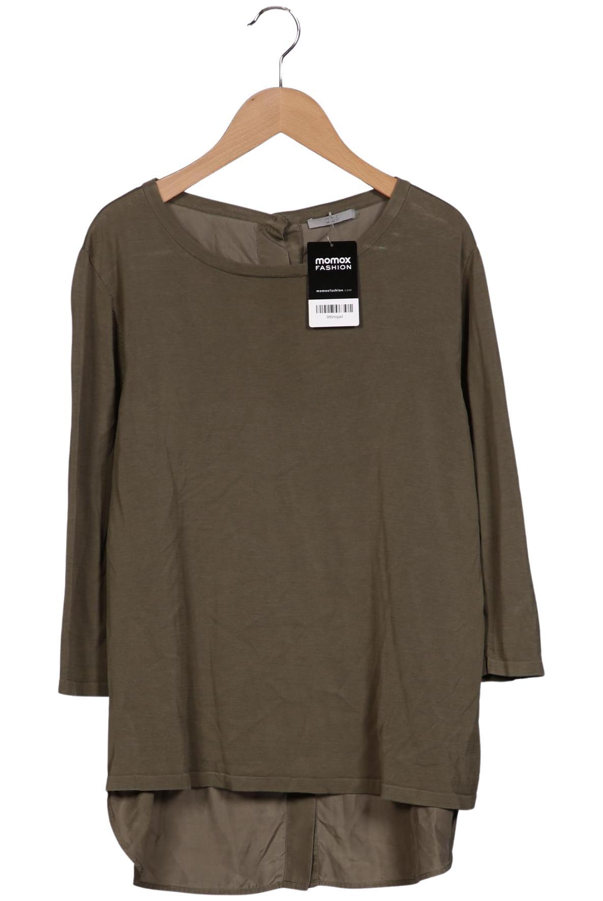 

COS Damen Langarmshirt, grün, Gr. 44