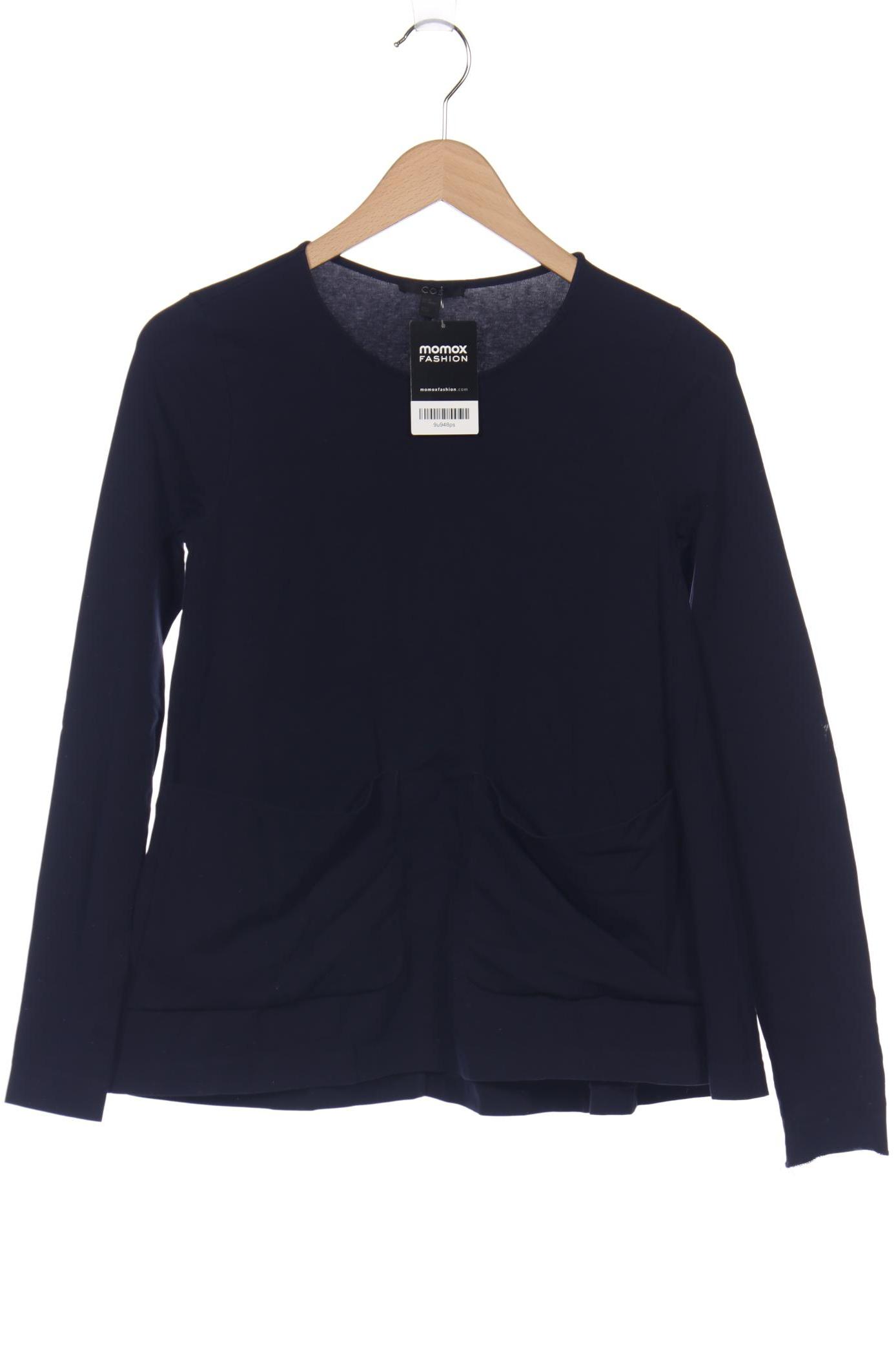 

COS Damen Langarmshirt, marineblau