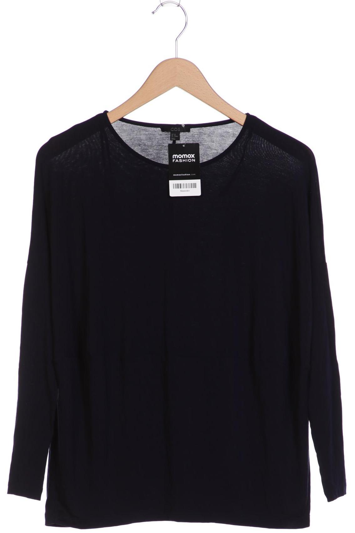 

COS Damen Langarmshirt, marineblau
