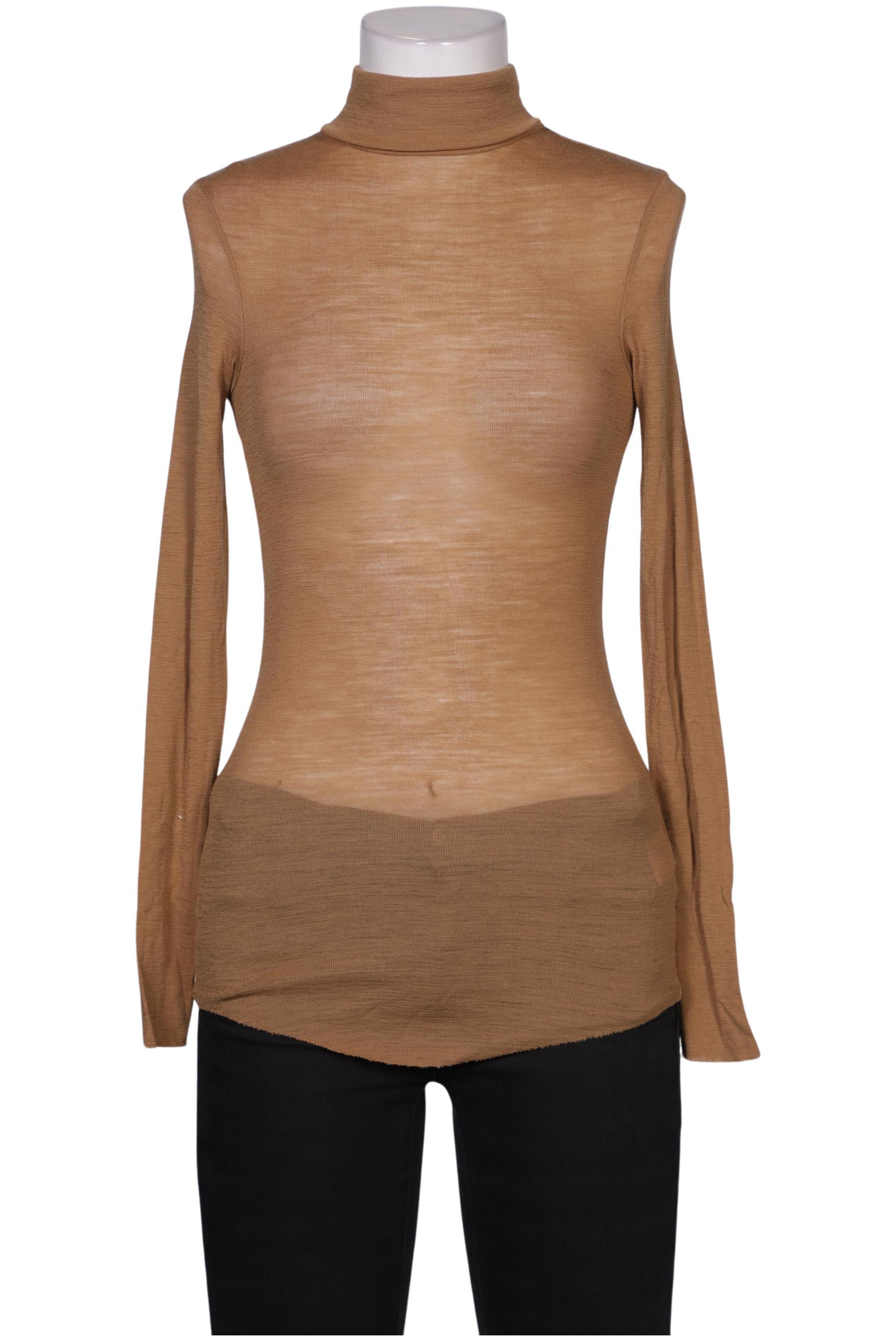 

COS Damen Langarmshirt, beige, Gr. 34