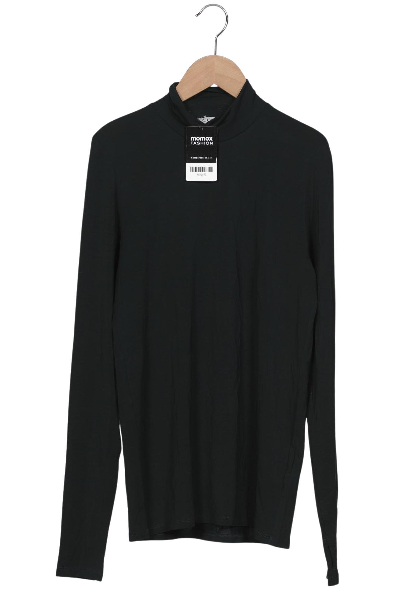 

COS Damen Langarmshirt, schwarz, Gr. 38