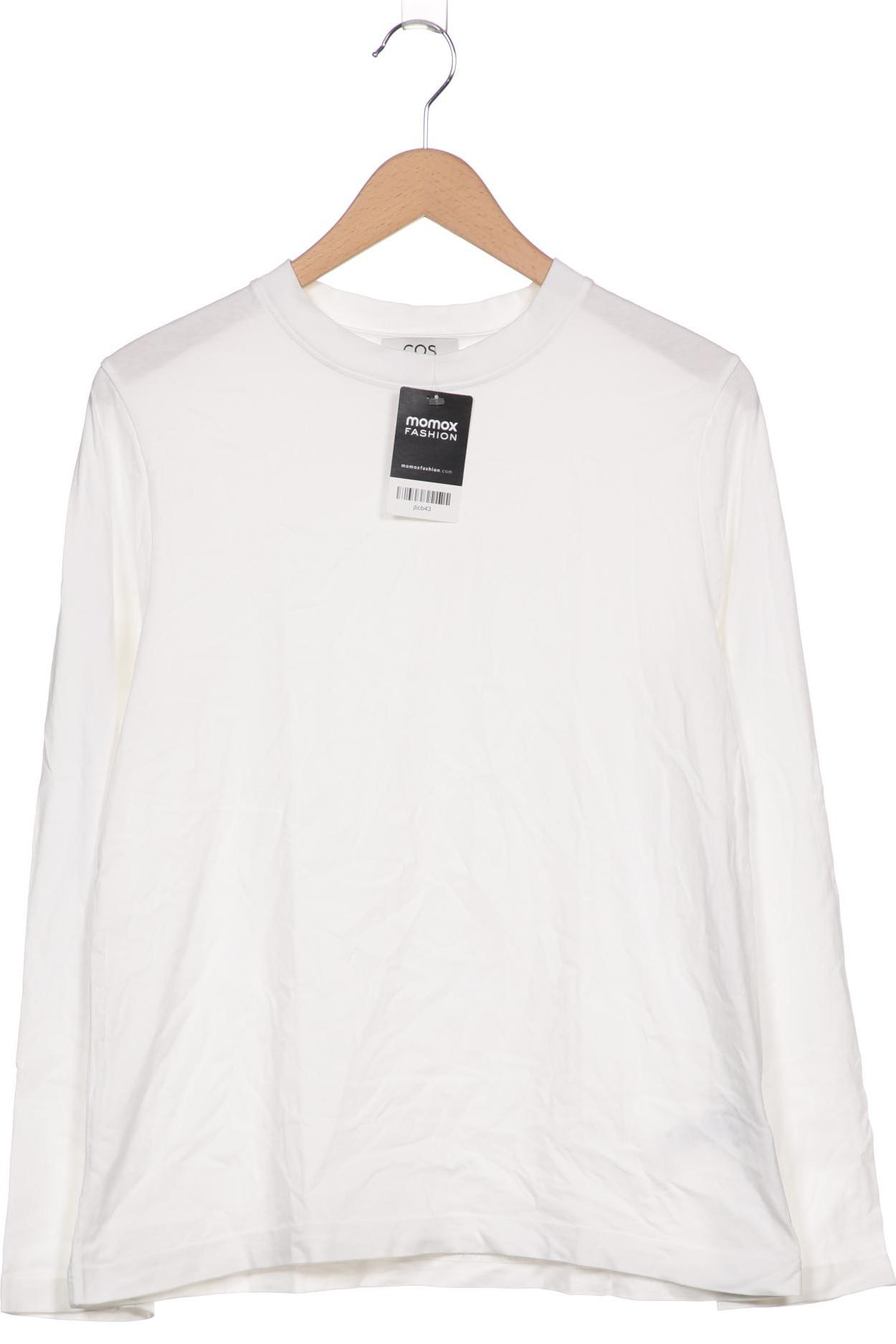 

COS Damen Langarmshirt, weiß