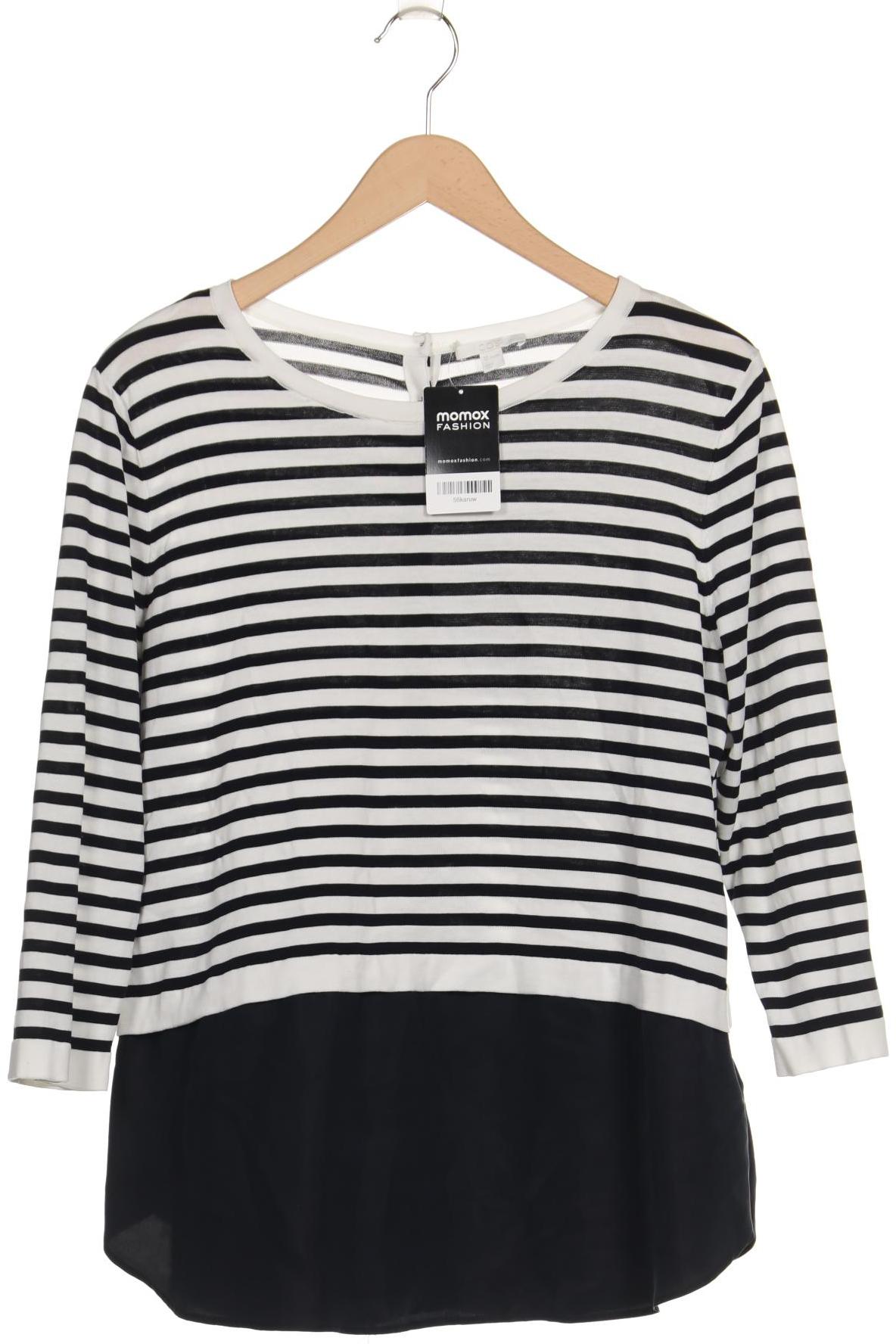 

COS Damen Langarmshirt, marineblau, Gr. 42