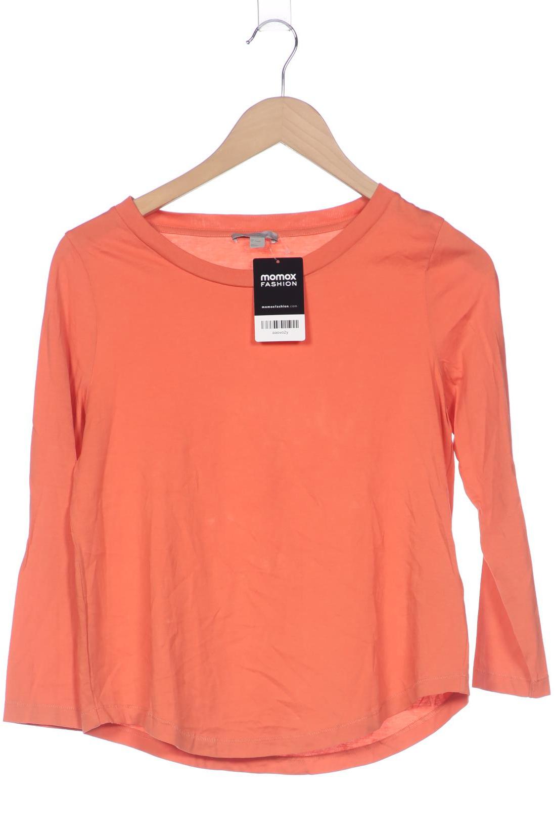 

COS Damen Langarmshirt, orange, Gr. 36