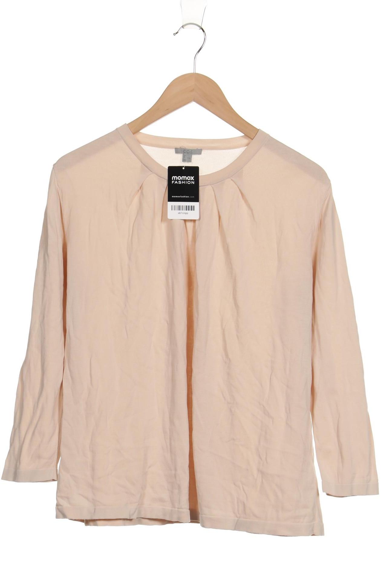 

COS Damen Langarmshirt, beige, Gr. 42
