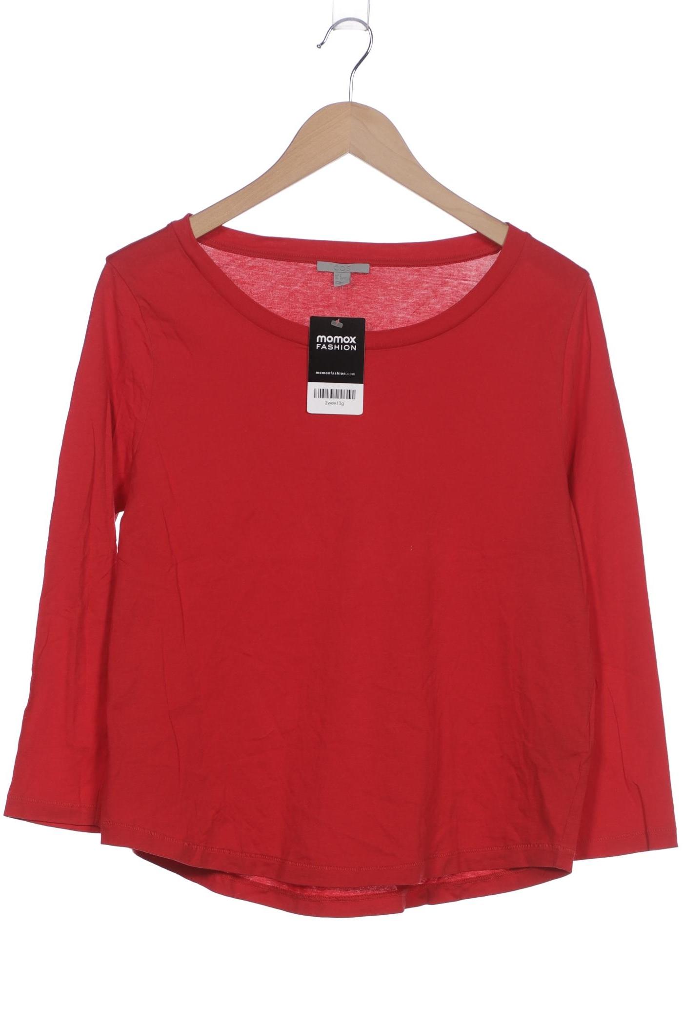

COS Damen Langarmshirt, rot, Gr. 38