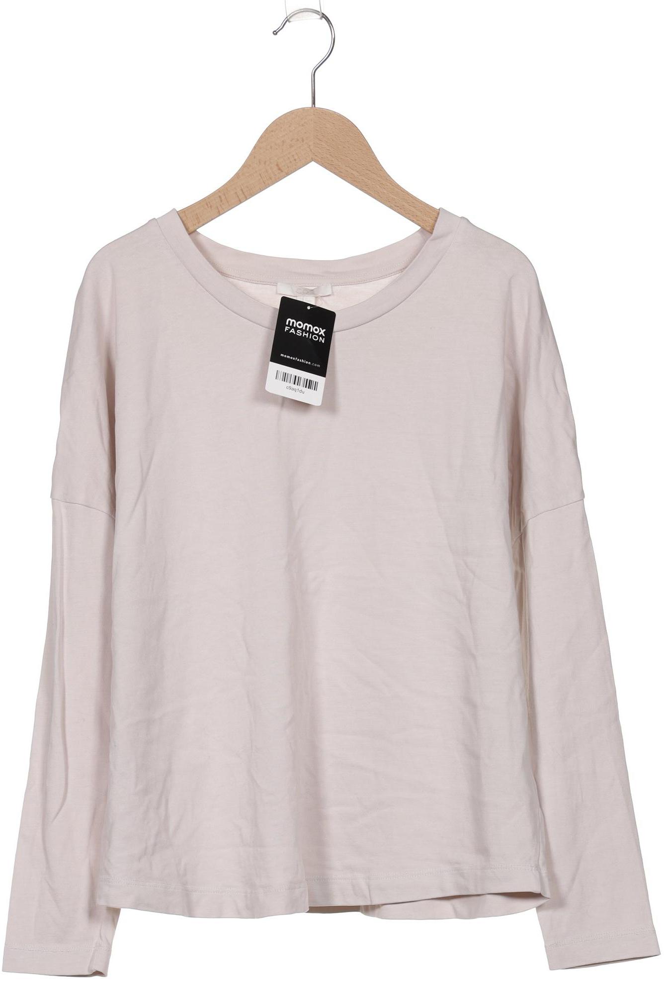 

COS Damen Langarmshirt, beige, Gr. 34