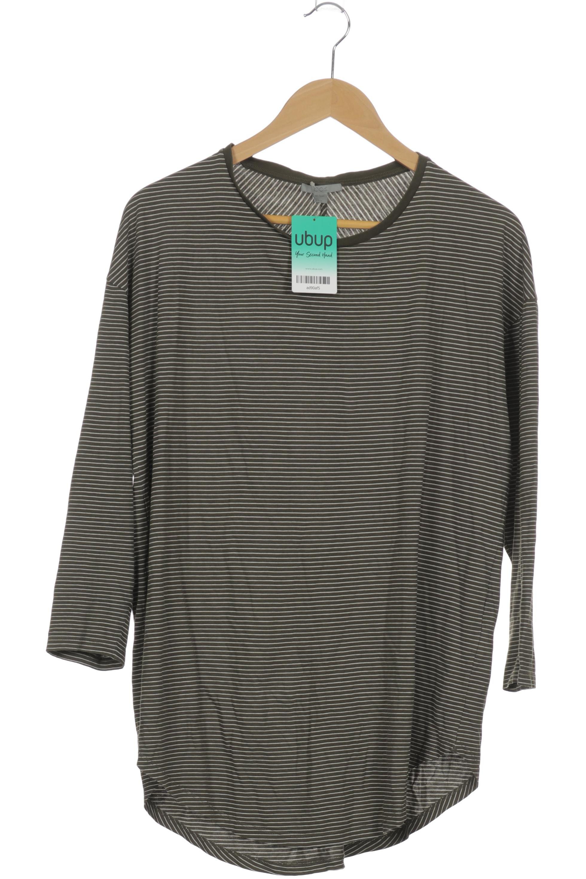 

COS Damen Langarmshirt, grün, Gr. 38