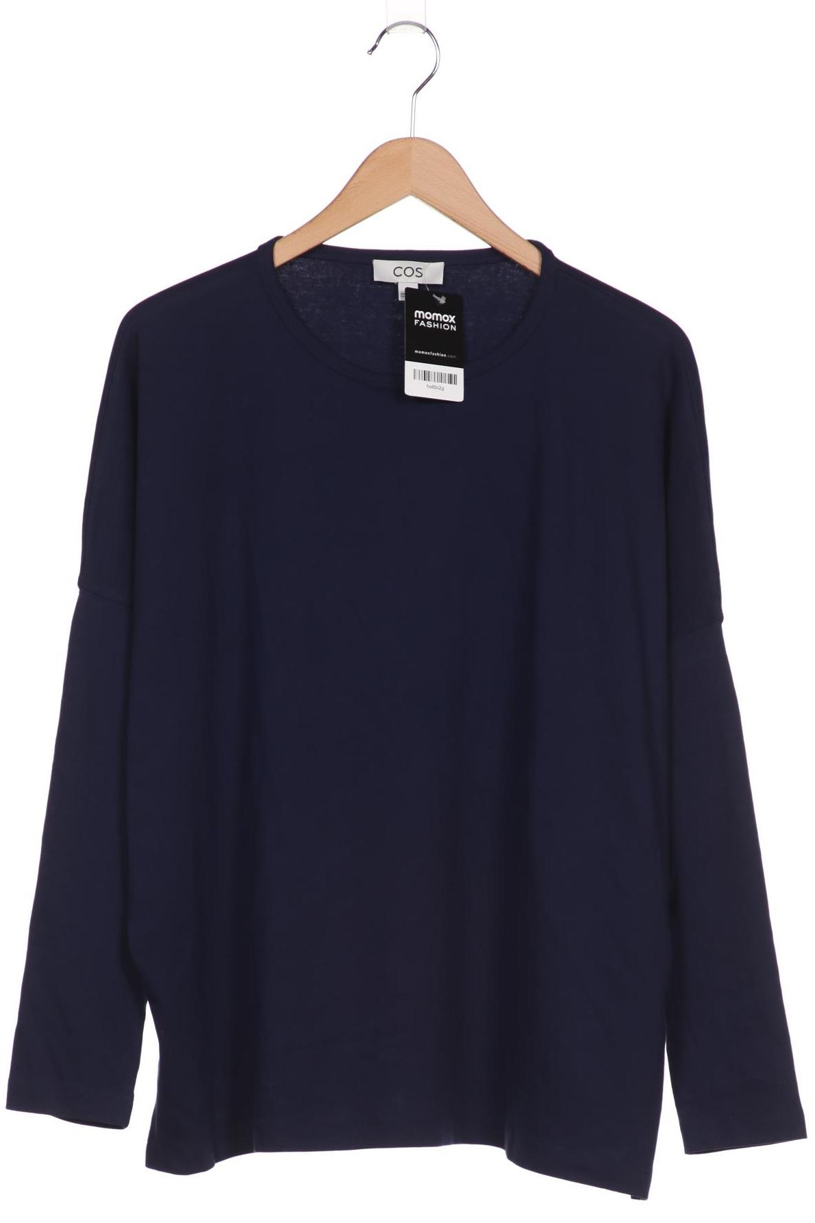 

COS Damen Langarmshirt, marineblau
